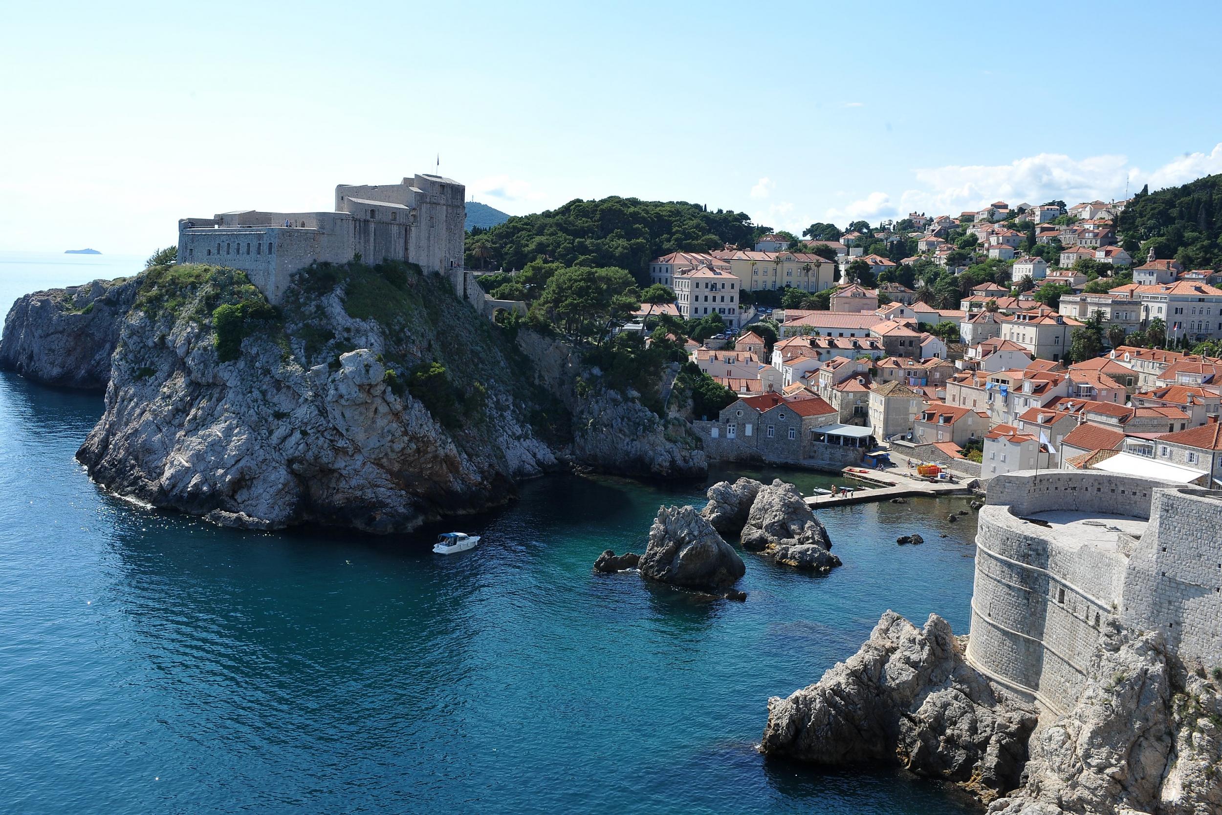 Dubrovnik doubles as King's Landing in Game of Thrones (Elvis Barkucic/AFP/Getty)