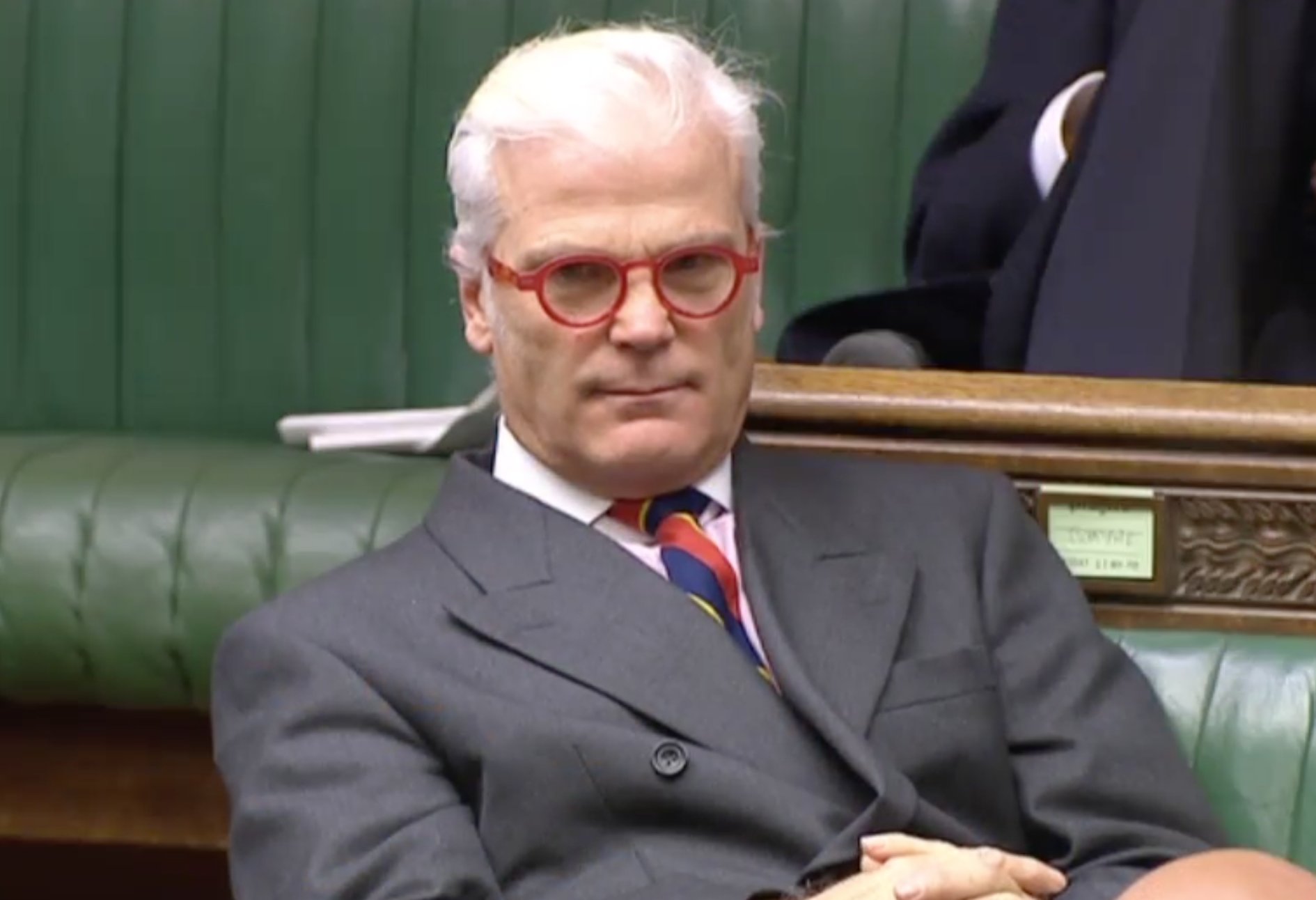 Desmond Swayne branded fellow Tories as 'idiots' for rebelling against Ms May's Brexit plans