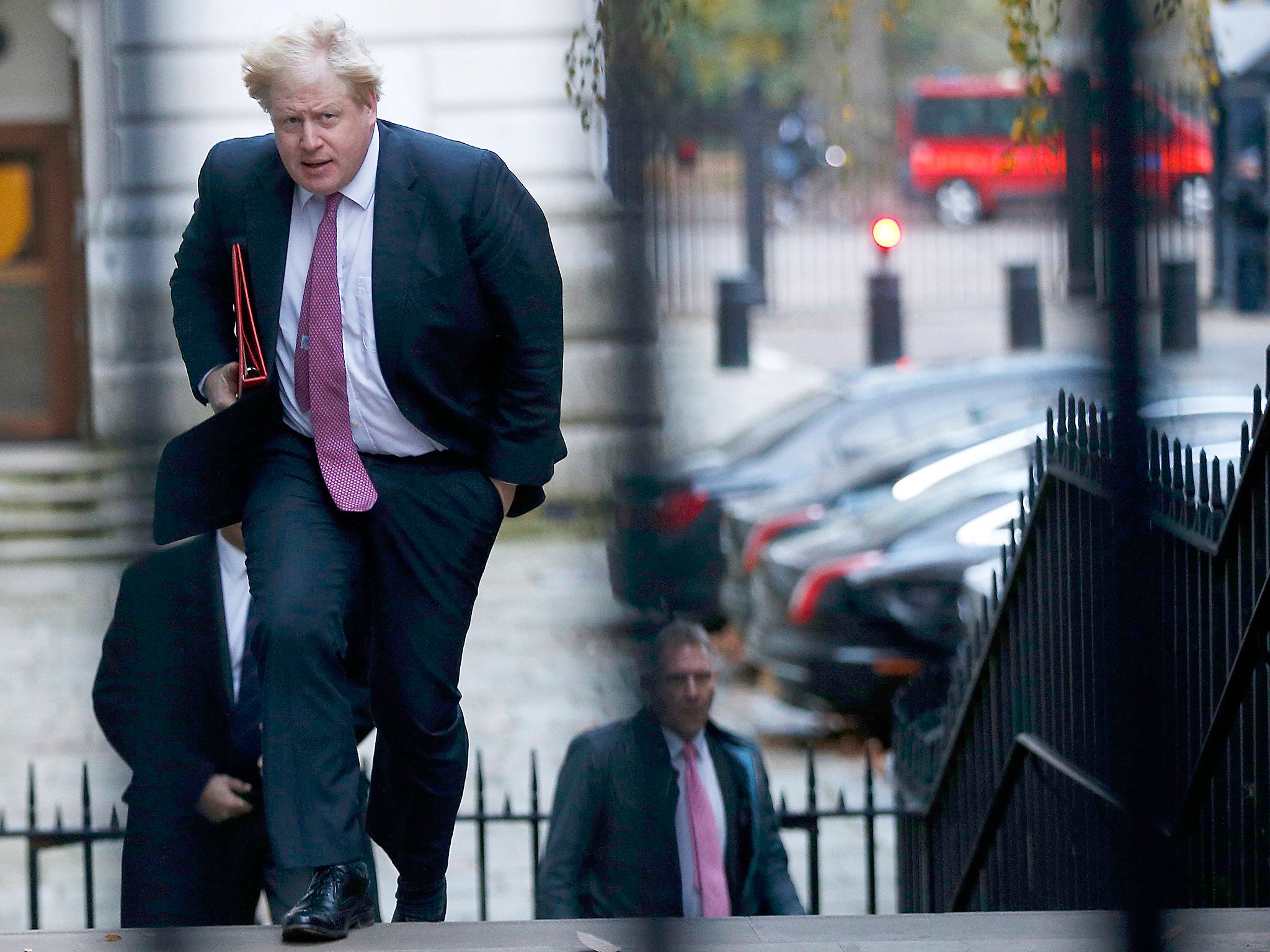 Foreign Secretary Boris Johnson