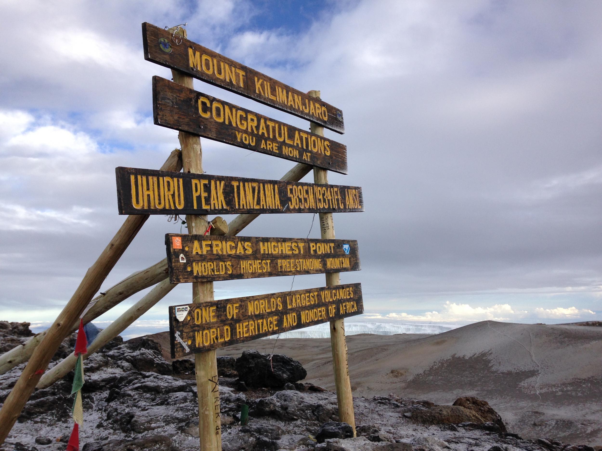 Uhuru peak
