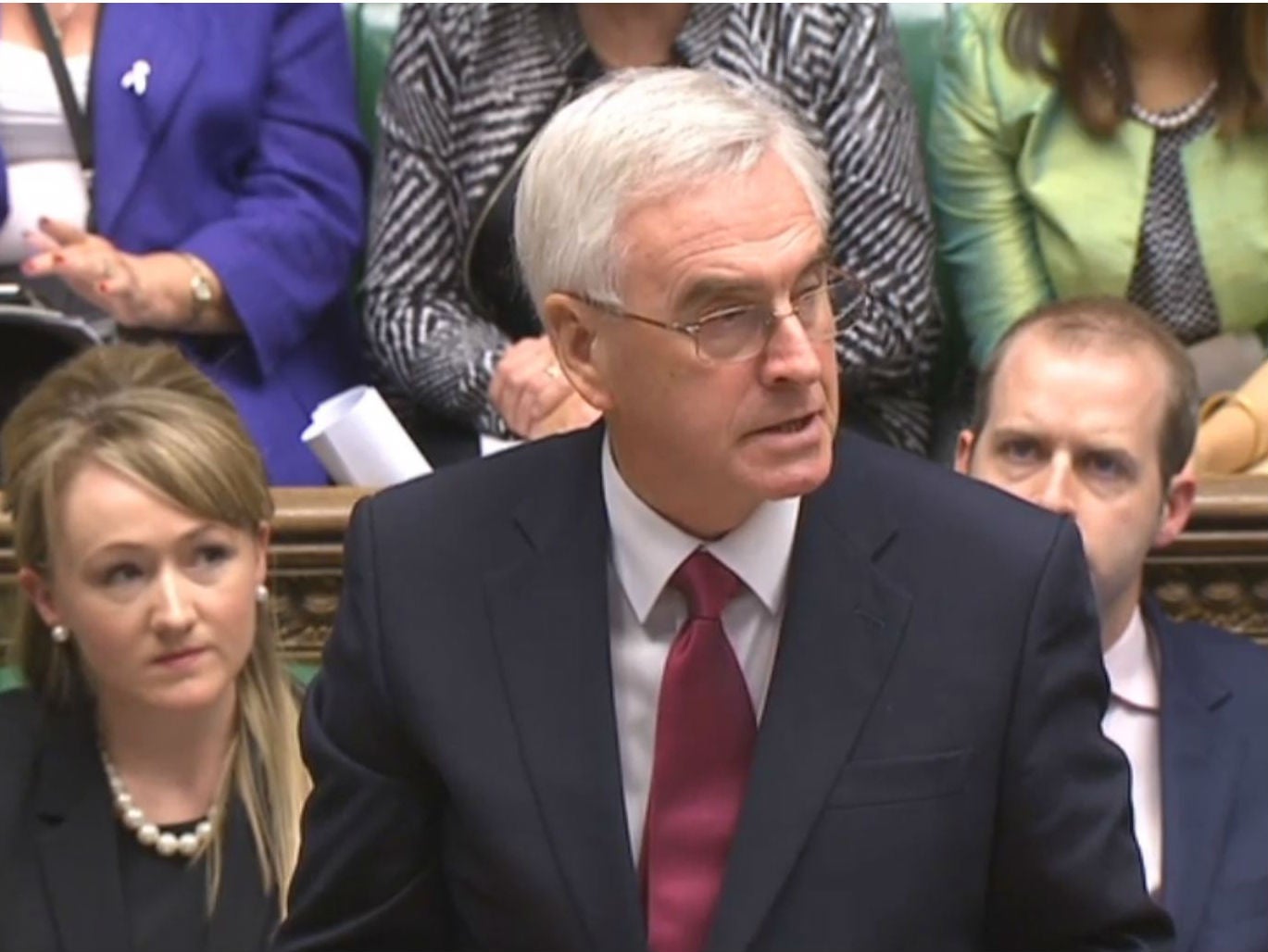 McDonnell responding to Philip Hammond’s Autumn Statement in the Commons