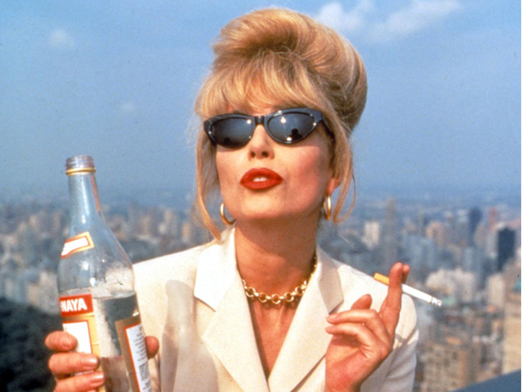 Patsy from Absolutely Fabulous was a symbol is nineties excess