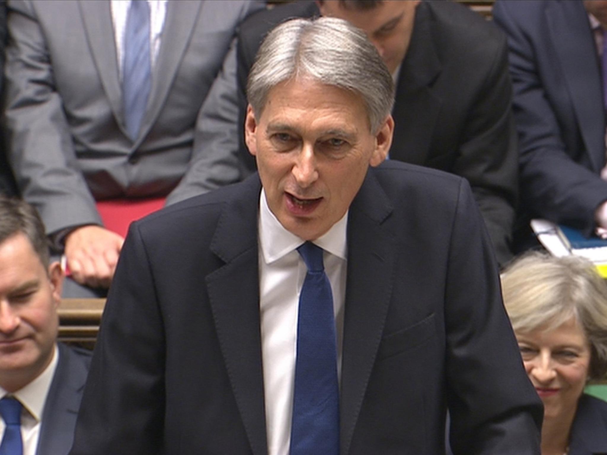 Chancellor Philip Hammond