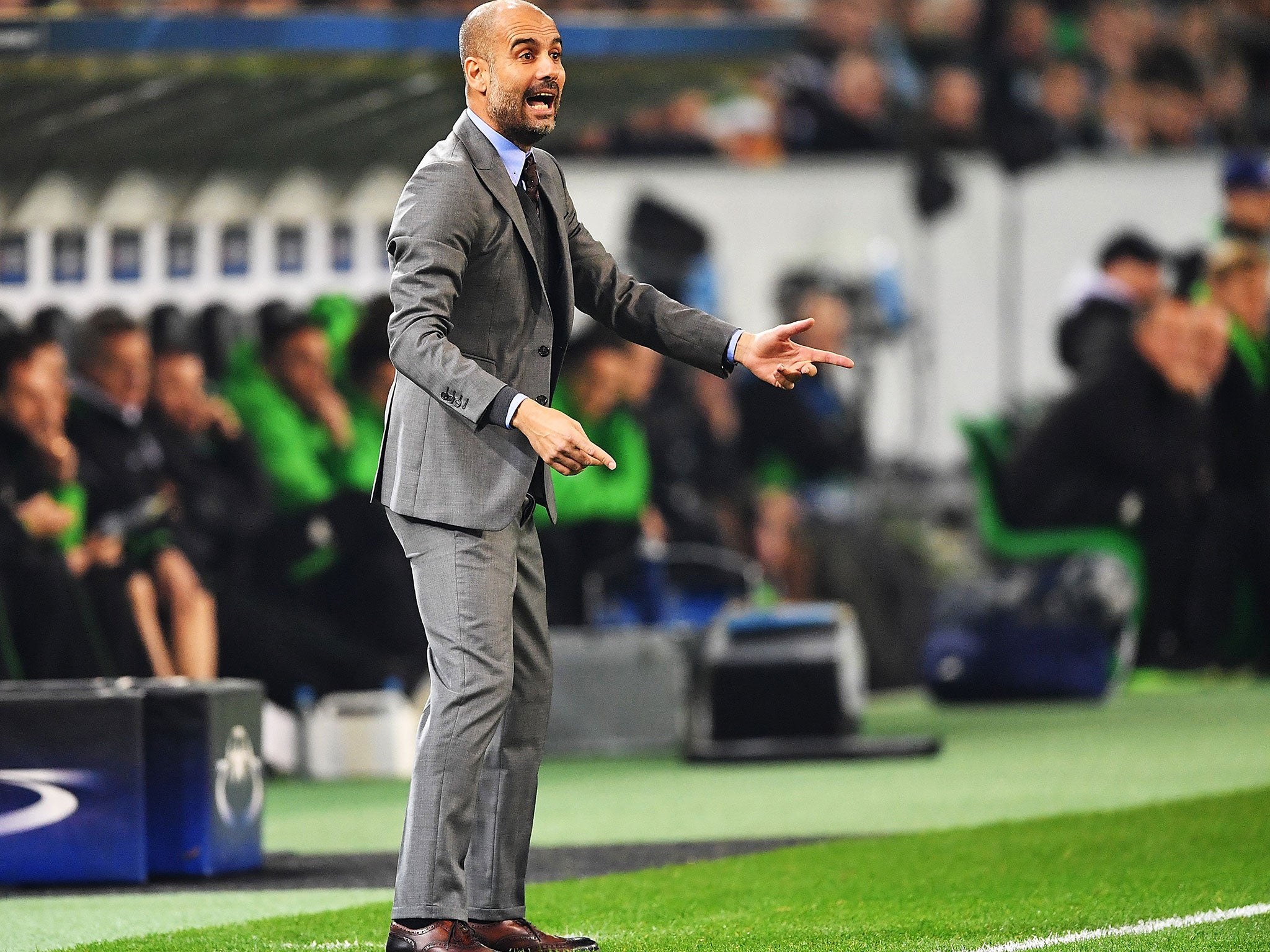 &#13;
Guardiola handed Toure a surprise recall and was rewarded with two goals &#13;