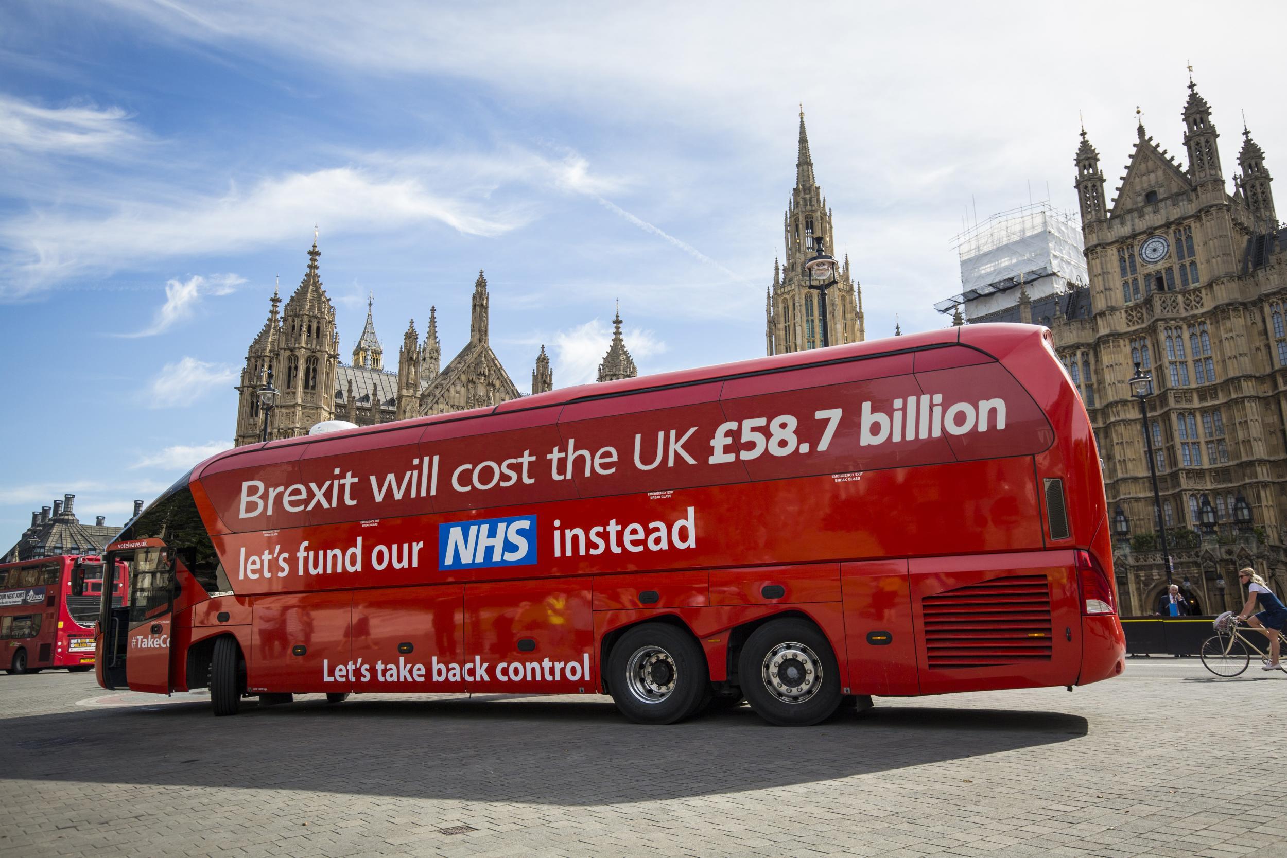 The Vote Leave bus that launched a million votes for Brexit