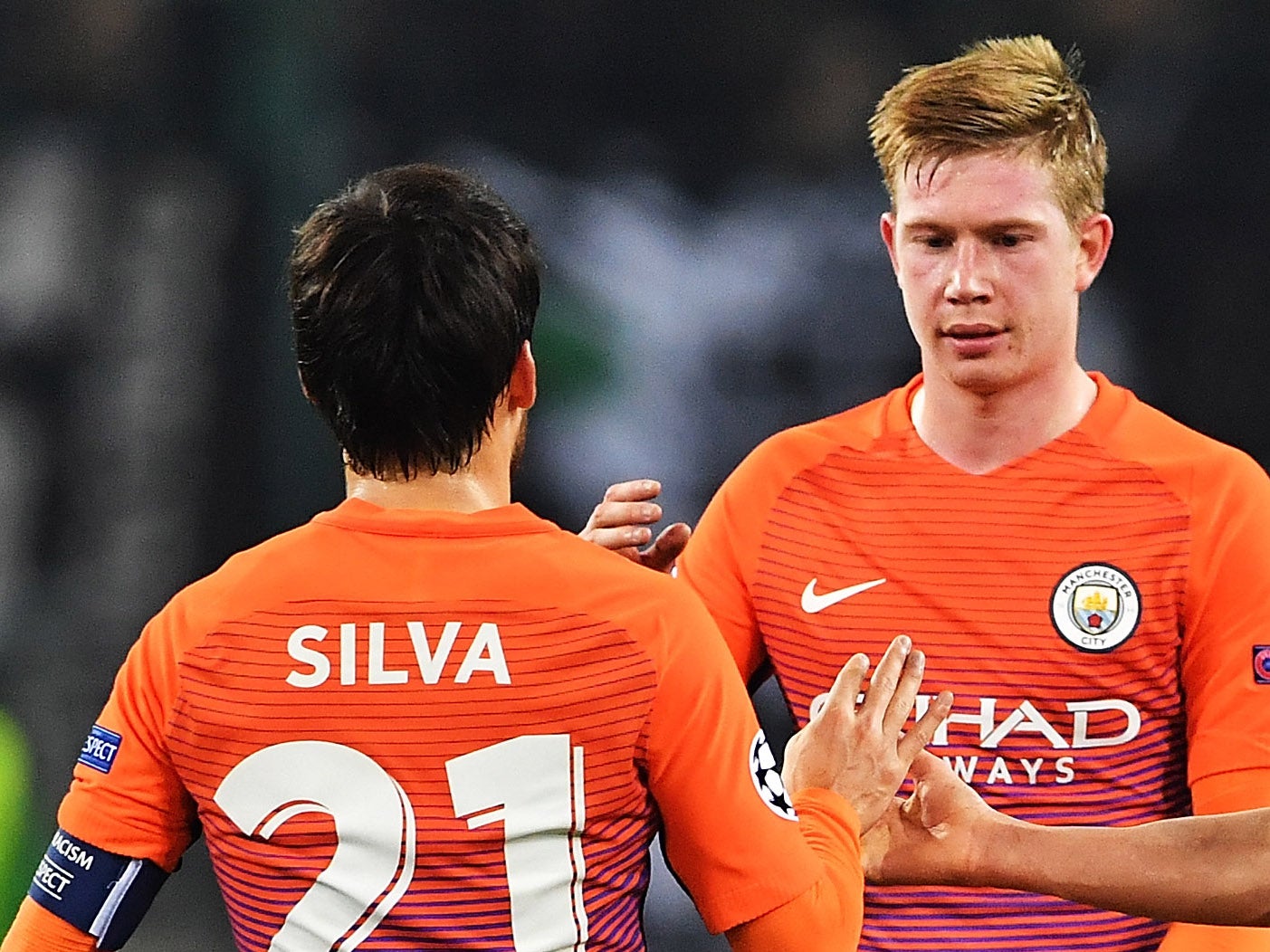 De Bruyne preferred to talk about the result rather than the performance