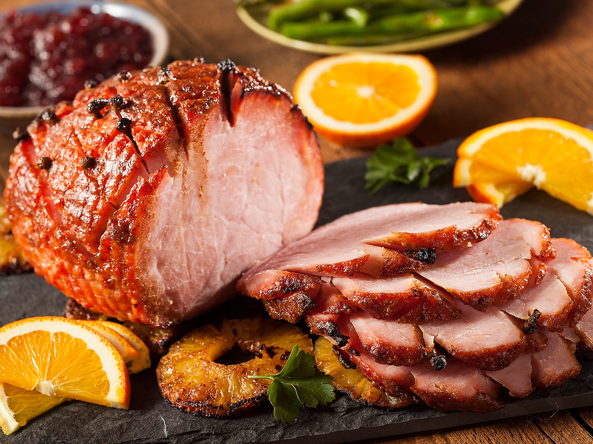 Roast ham is the part of traditional Christmas meal in Finland, with some 7m kilograms eaten each year