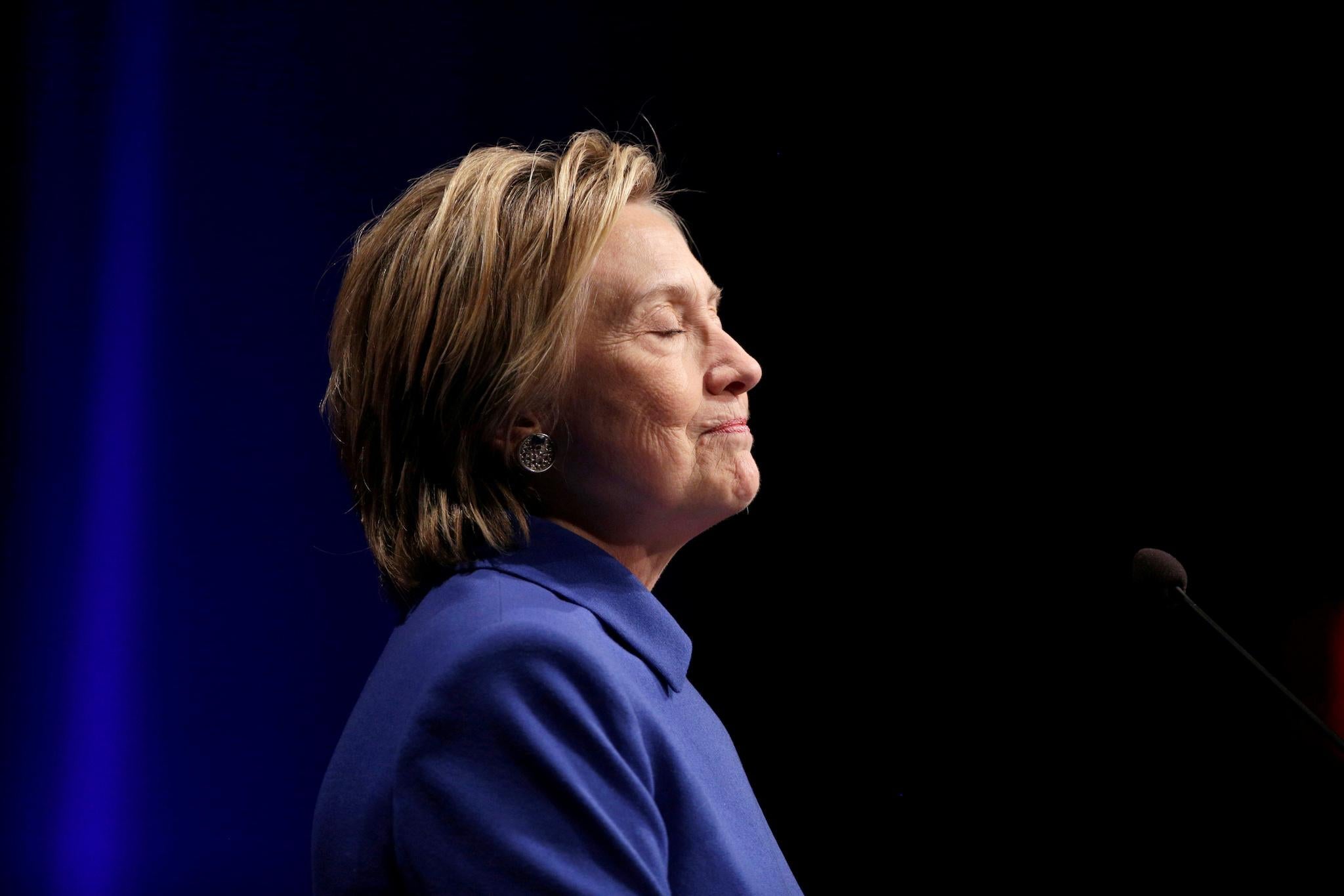 Hillary Clinton speaks to the Children’s Defense Fund in Washington, U.S., November 16, 2016