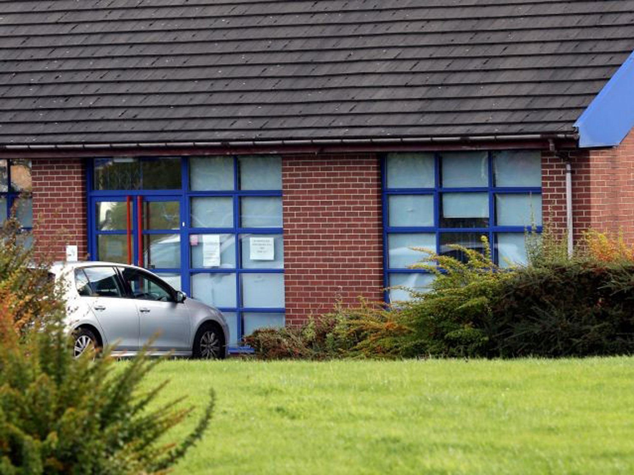 Exterior view of Simon Dowson's office in Conset