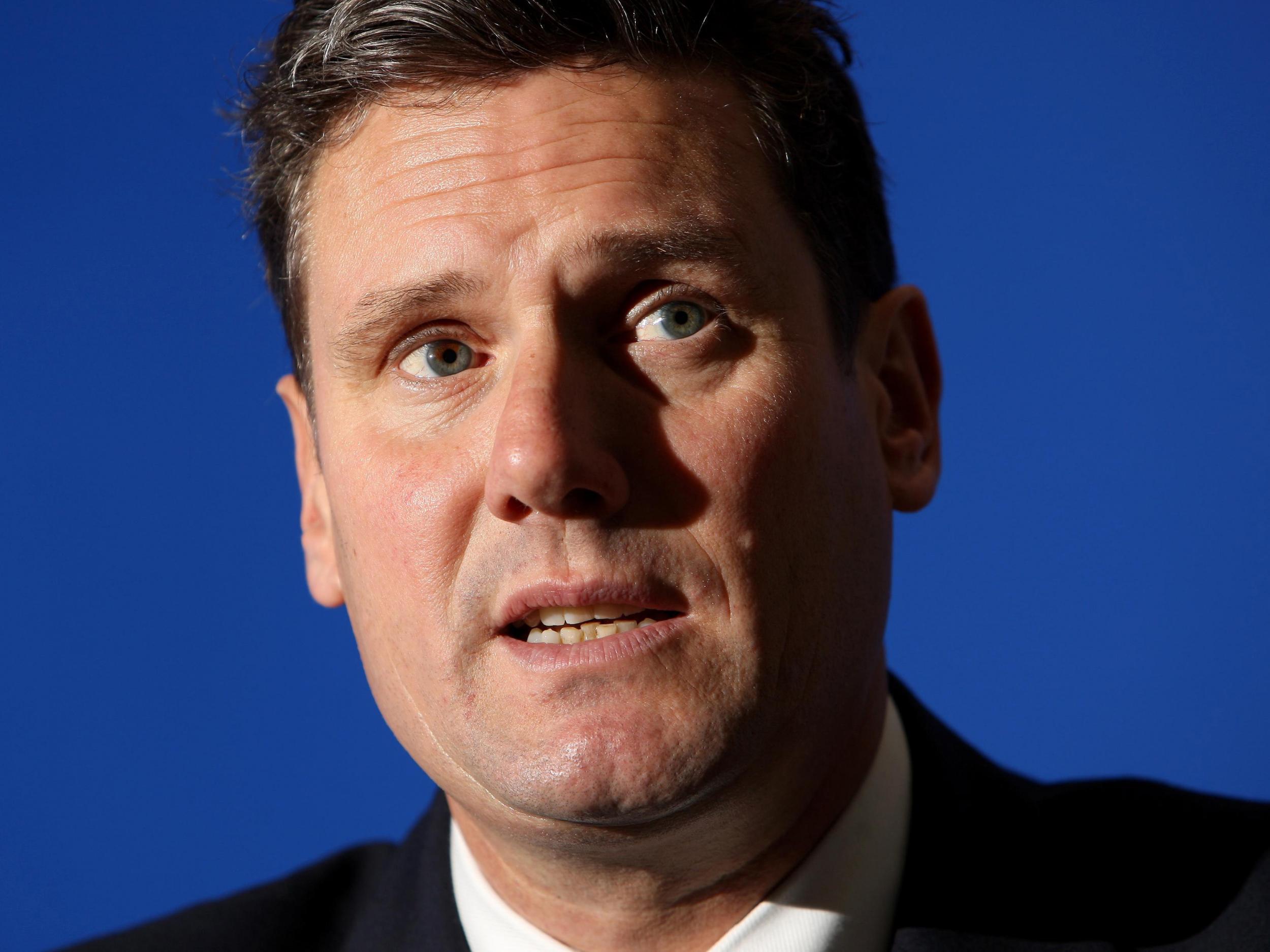 The shadow Brexit Secretary Keir Starmer