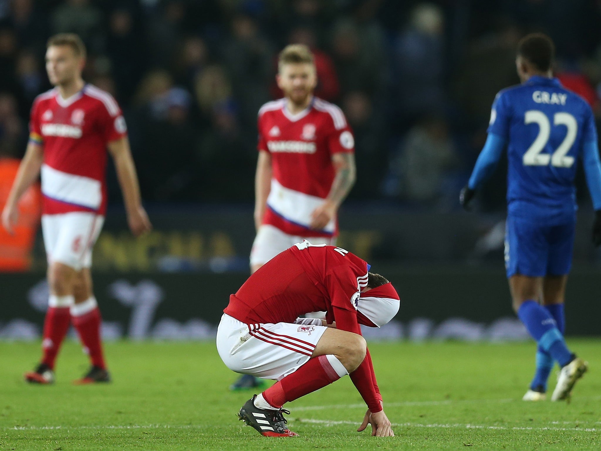 Middlesbrough have now not won in their last three games