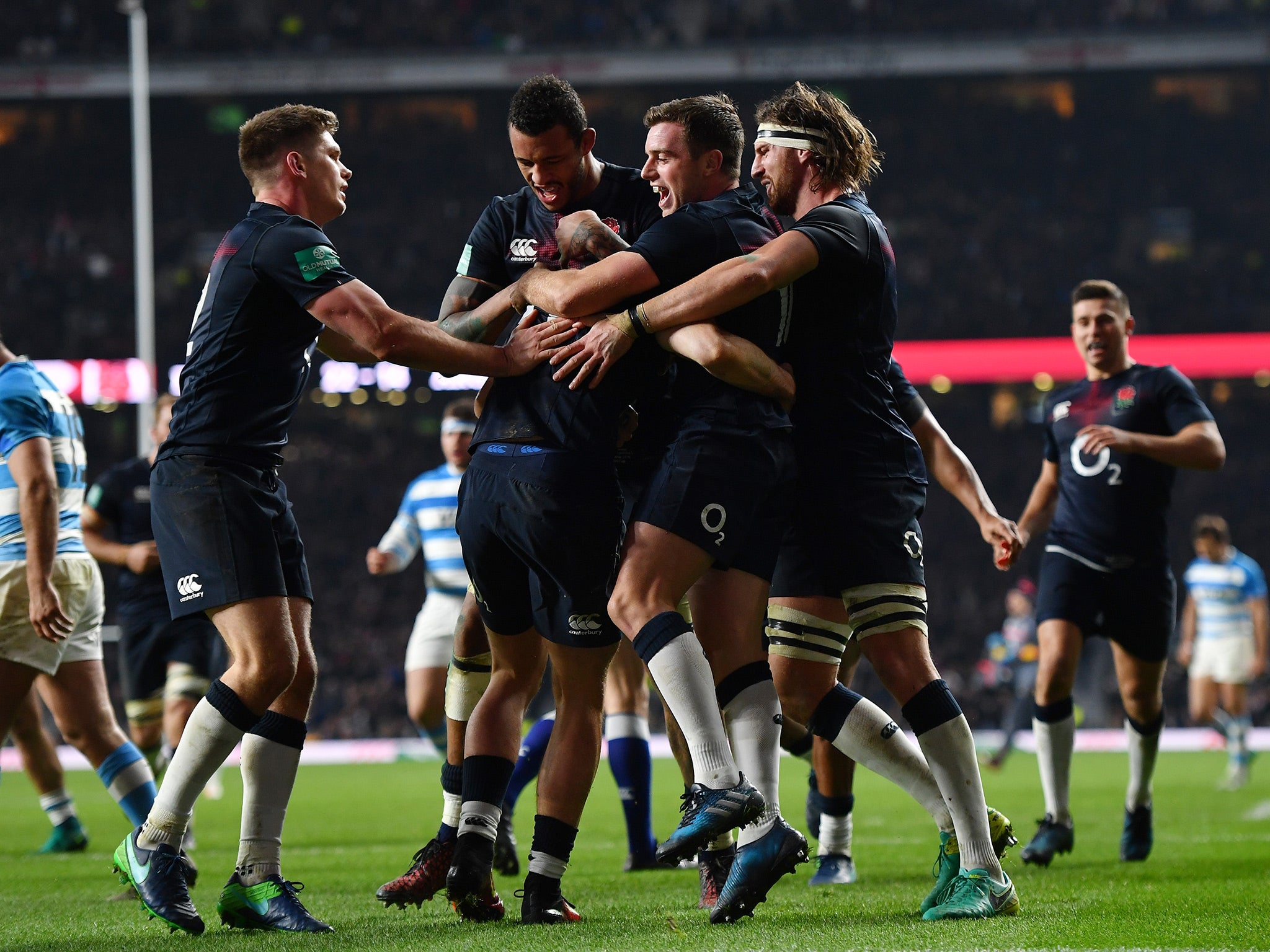 England record their 12th consecutive and 13th win overall under Jones