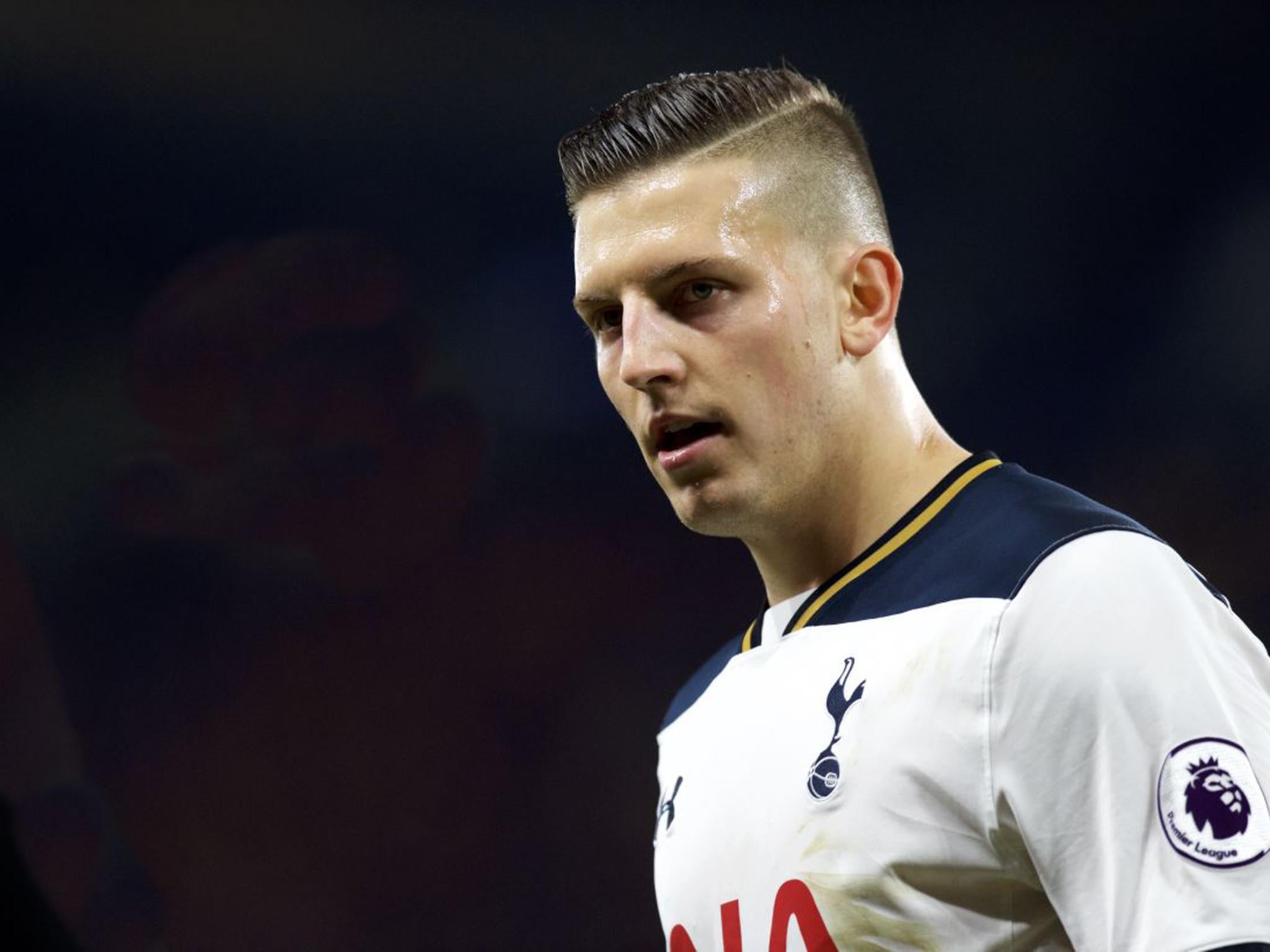 &#13;
Tottenham's Kevin Wimmer is another option Palace are considering if Sakho's price remains sky high (Getty)&#13;