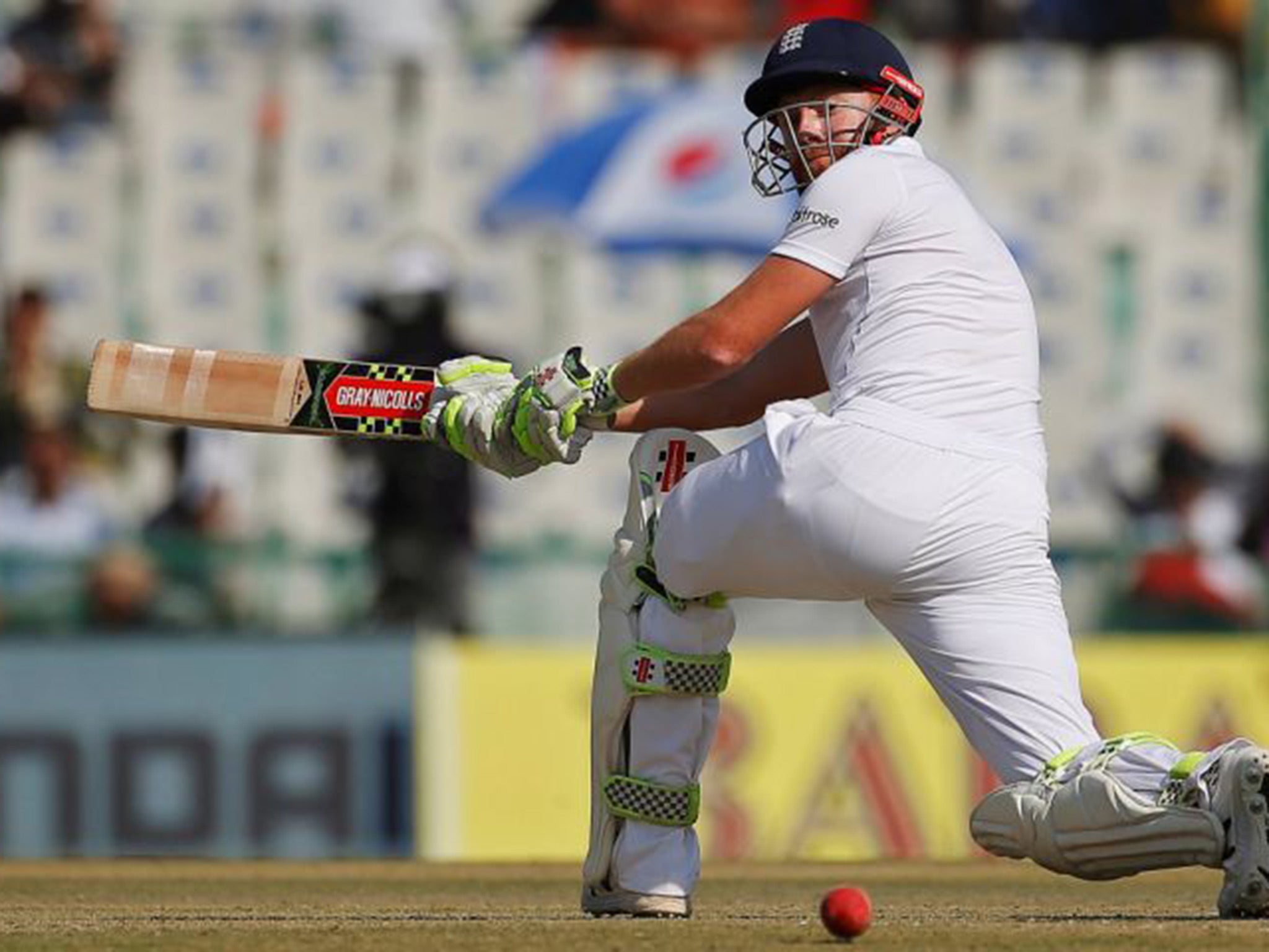 Bairstow was the one bright spark on a frustrating day for England