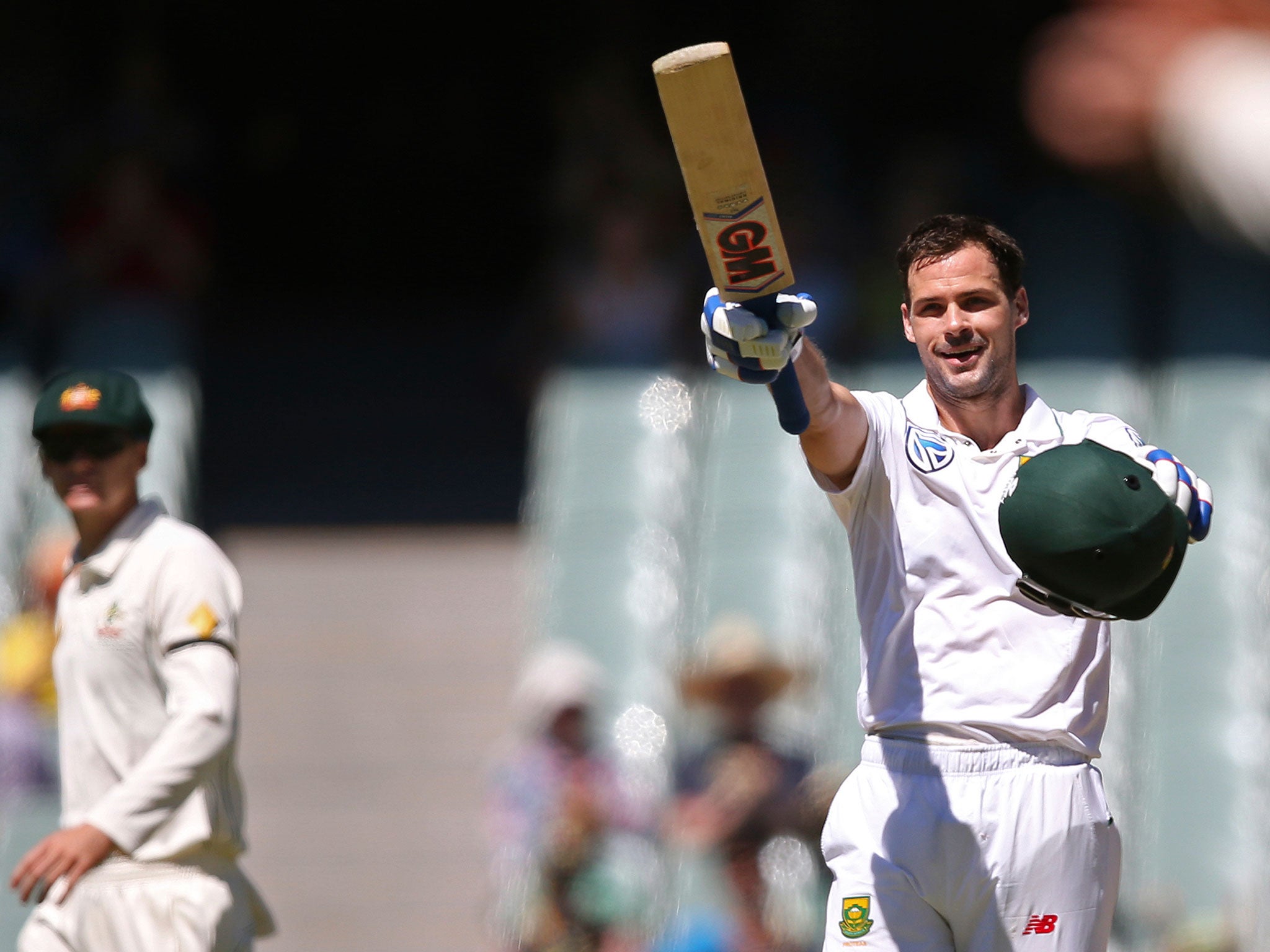 Stephen Cook's century was in vain