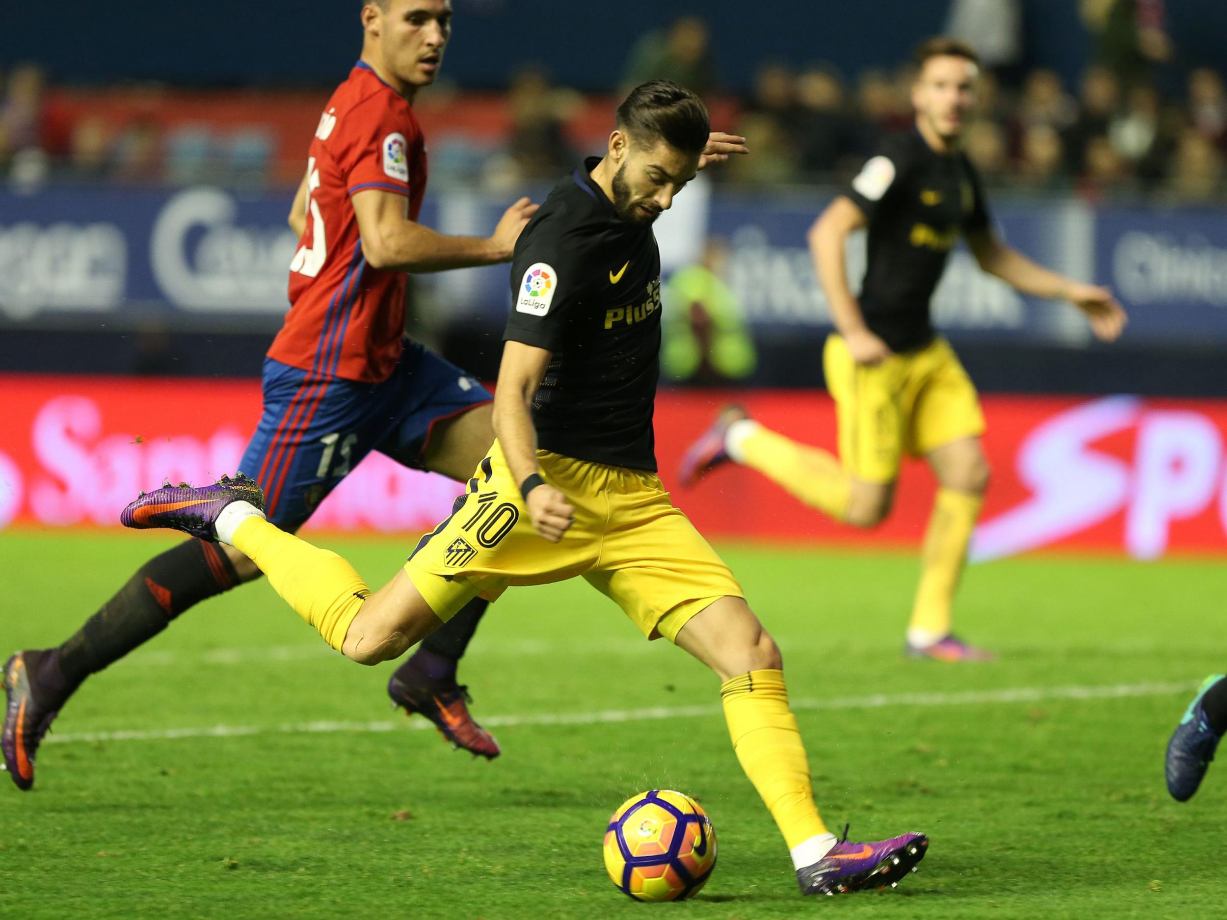 Yannick Carrasco came off the bench to finish the scoring for Atletico