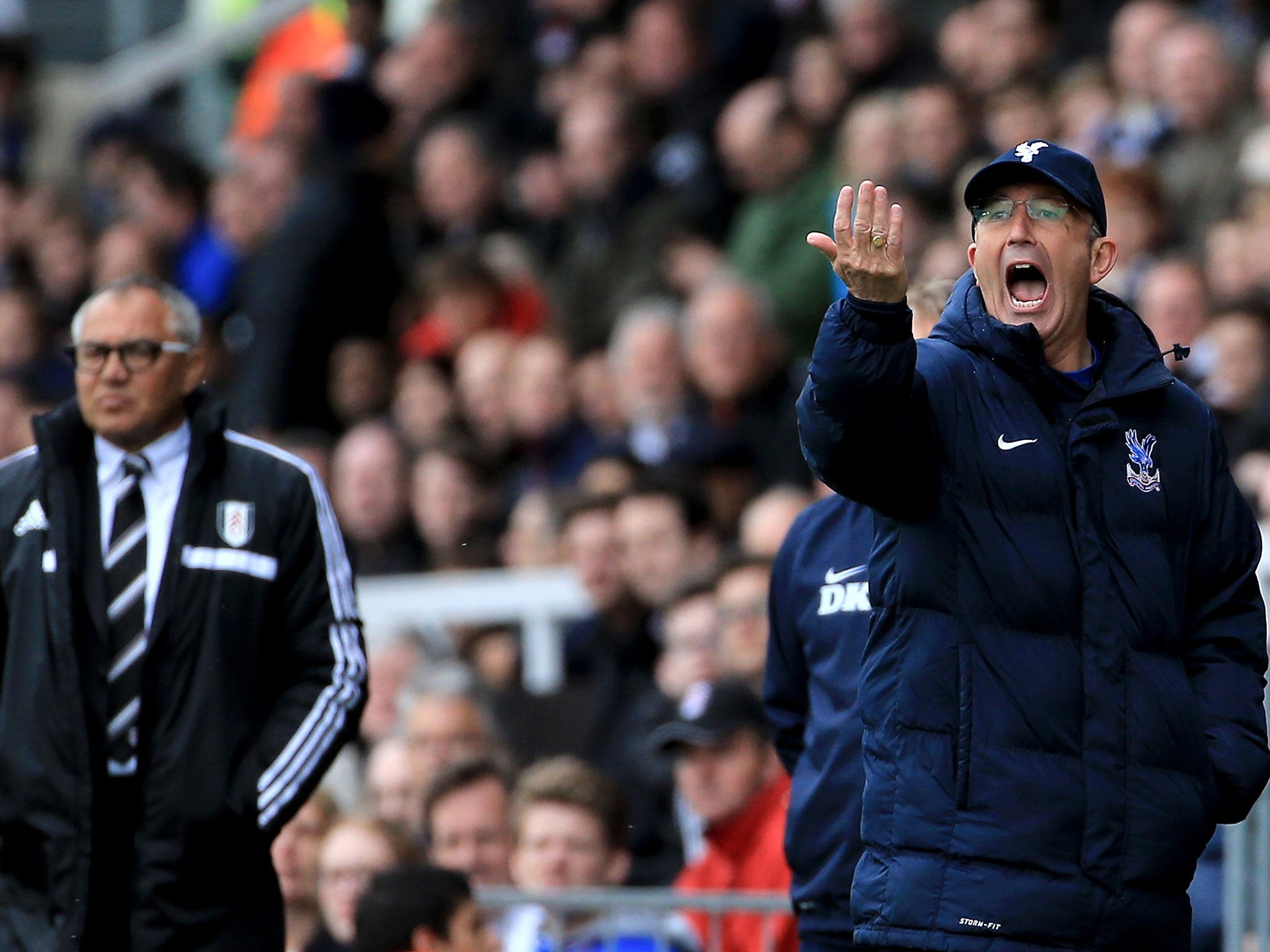 Tony Pulis as Crystal Palace manager