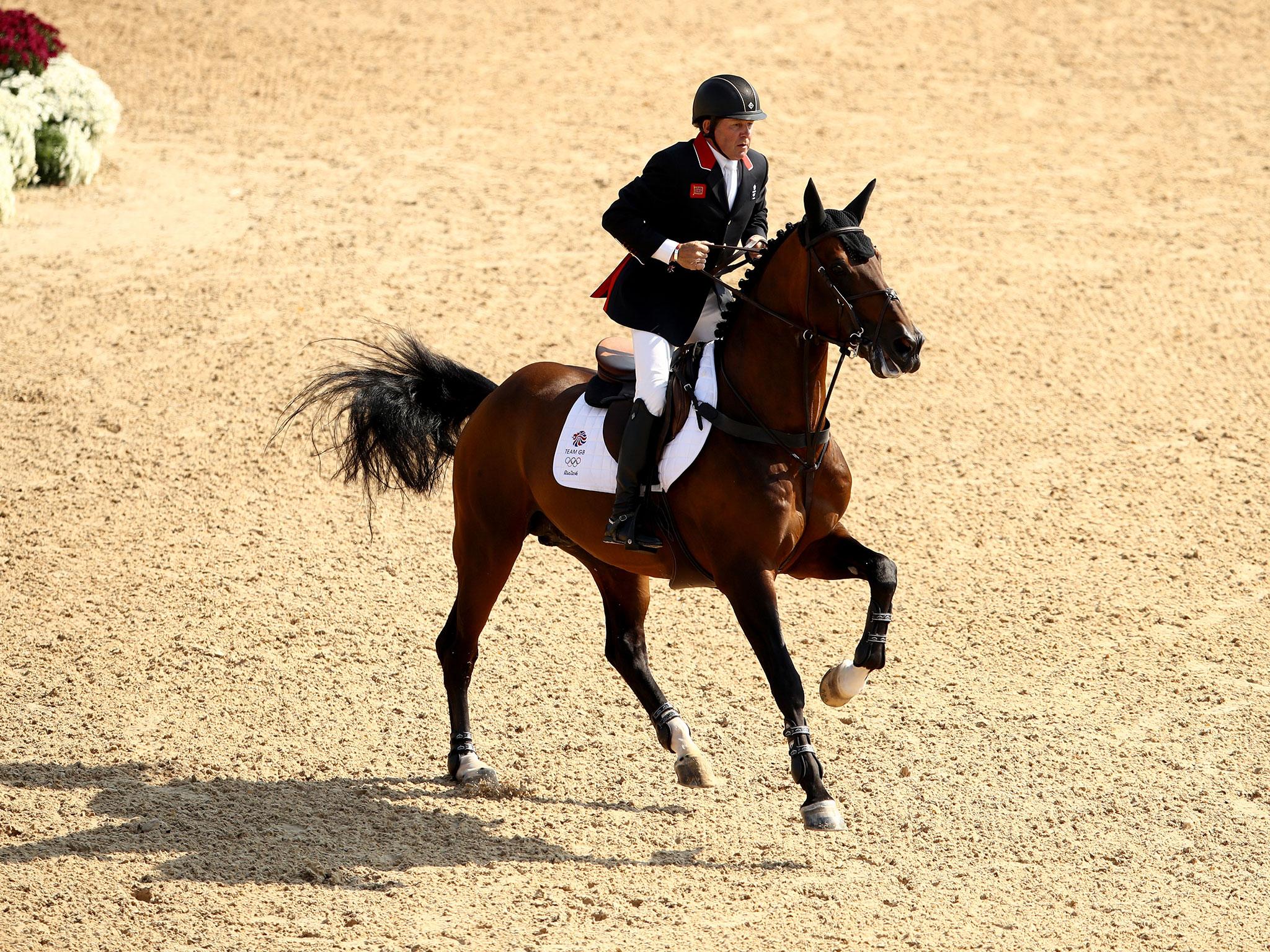 &#13;
Nick Skelton won two Olympic golds, a World Championship silver medal and four bronzes&#13;