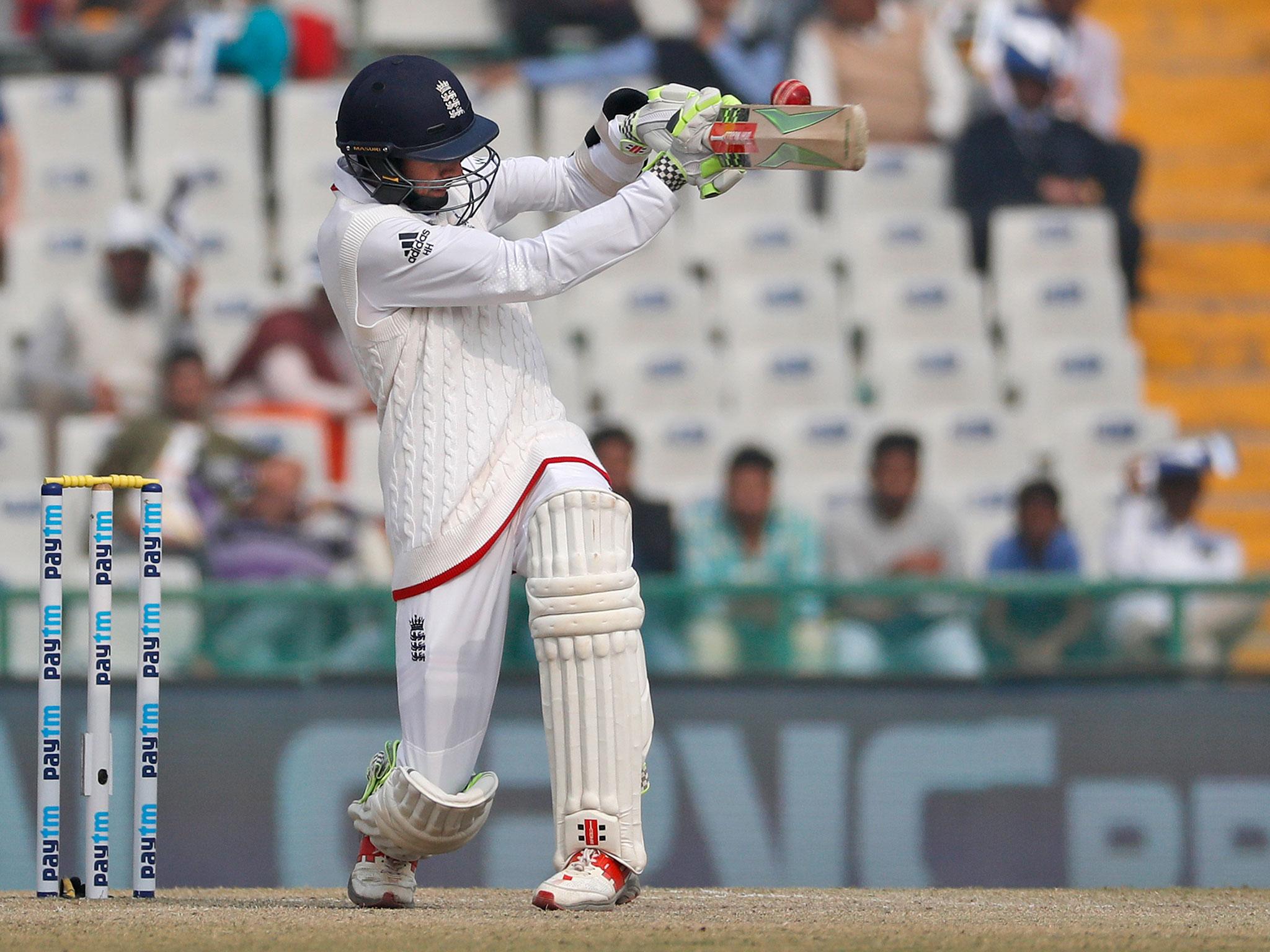 &#13;
Hameed played in the third Test with a broken finger &#13;