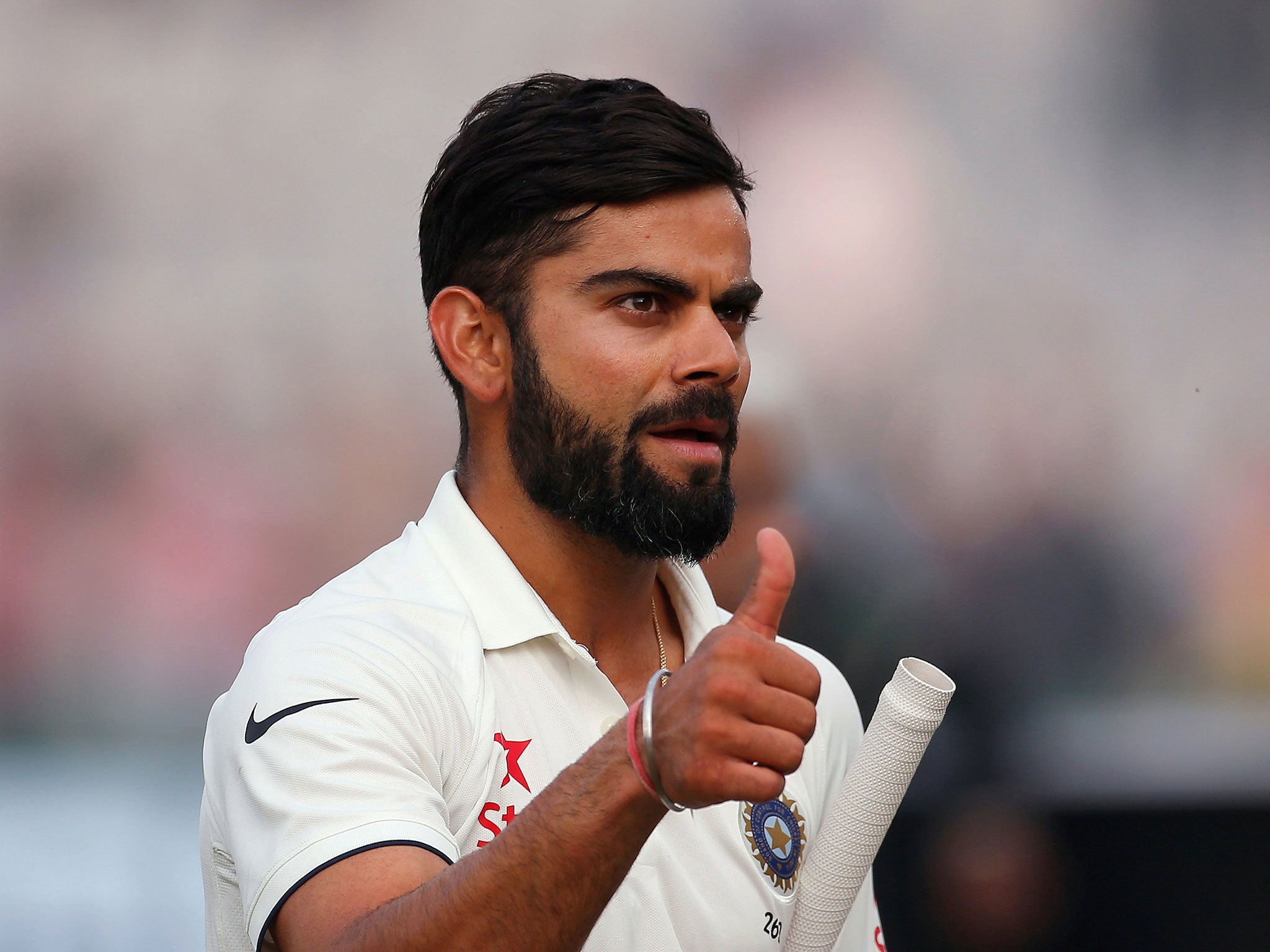 Virat Kohli paid tribute to Hameed's bravery