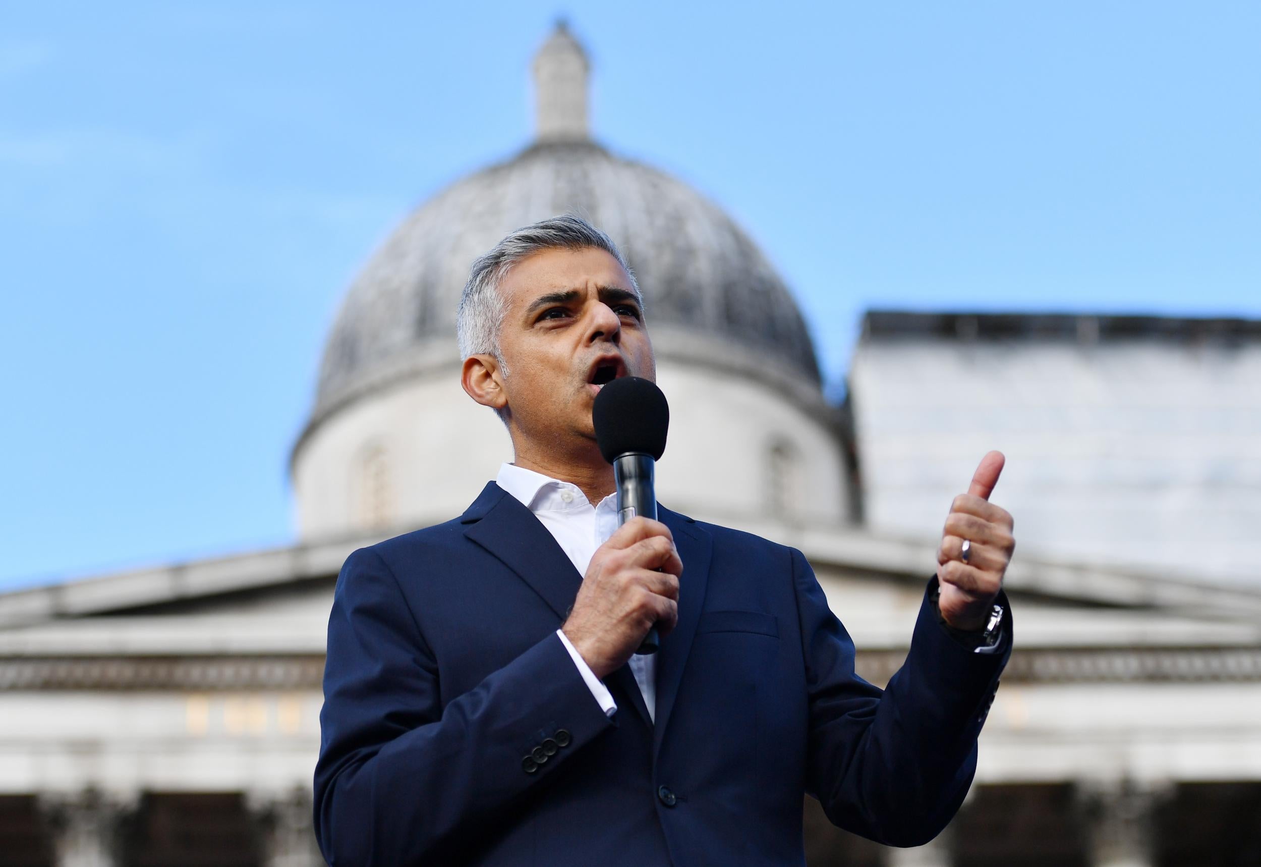 London Mayor Sadiq Khan