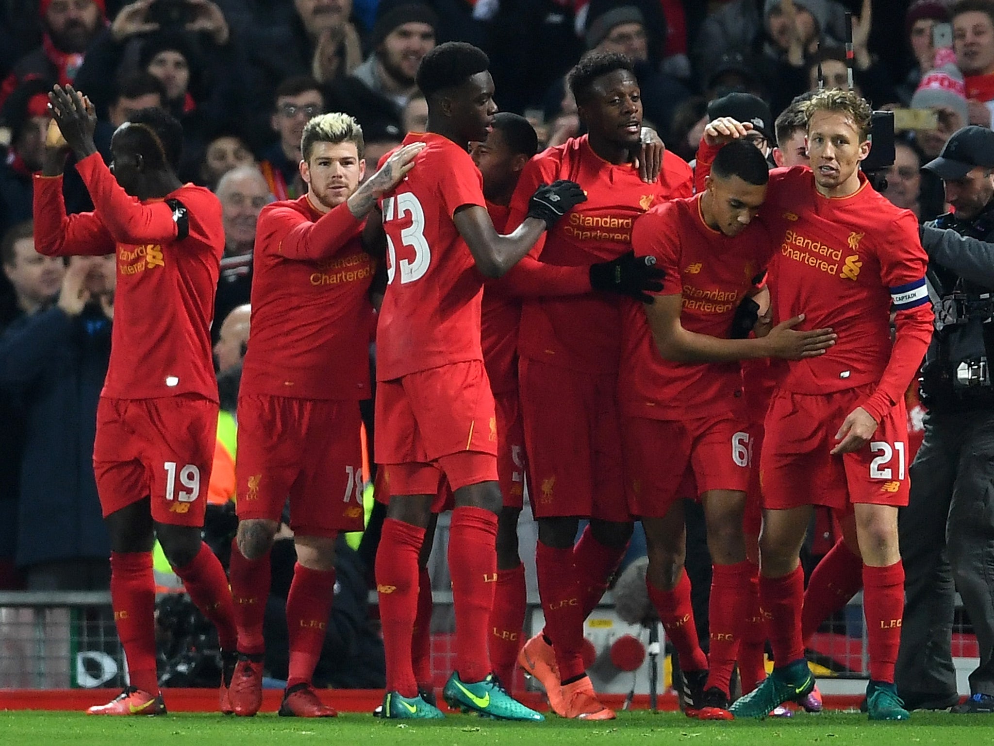 Liverpool were second-best for long periods but finally broke through in the second half