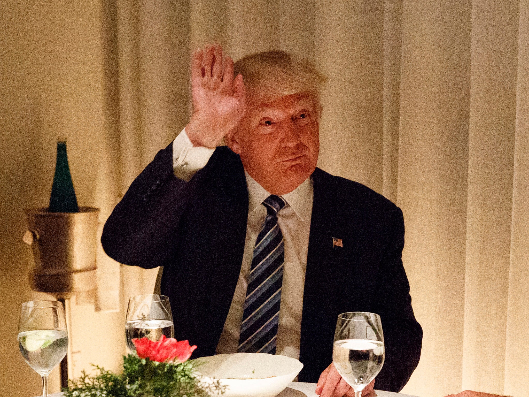 Donald Trump has said he will officially wave goodbye to his business before becoming president