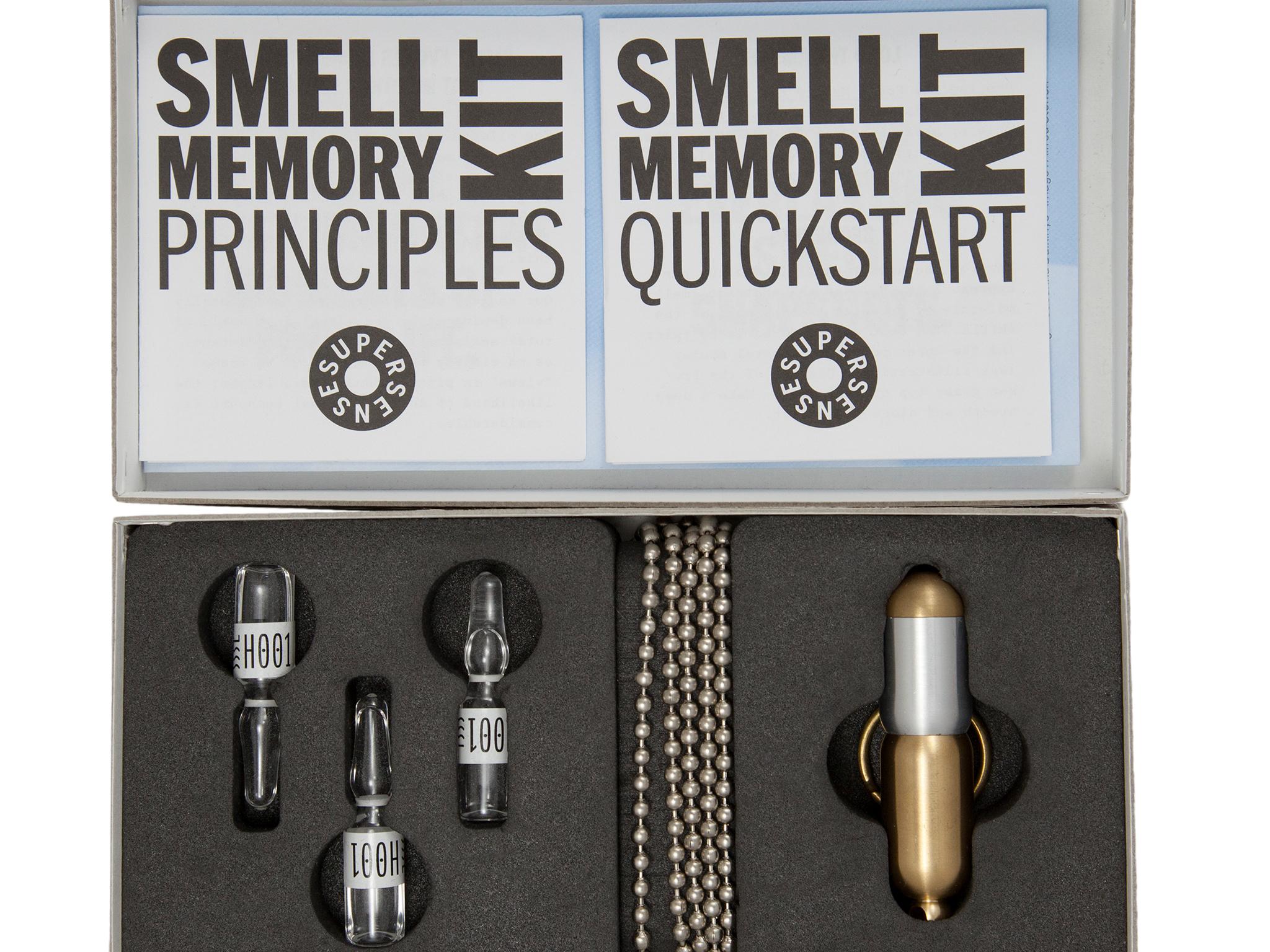 The SuperSense Memory Kit developed by Sissel Tolaas