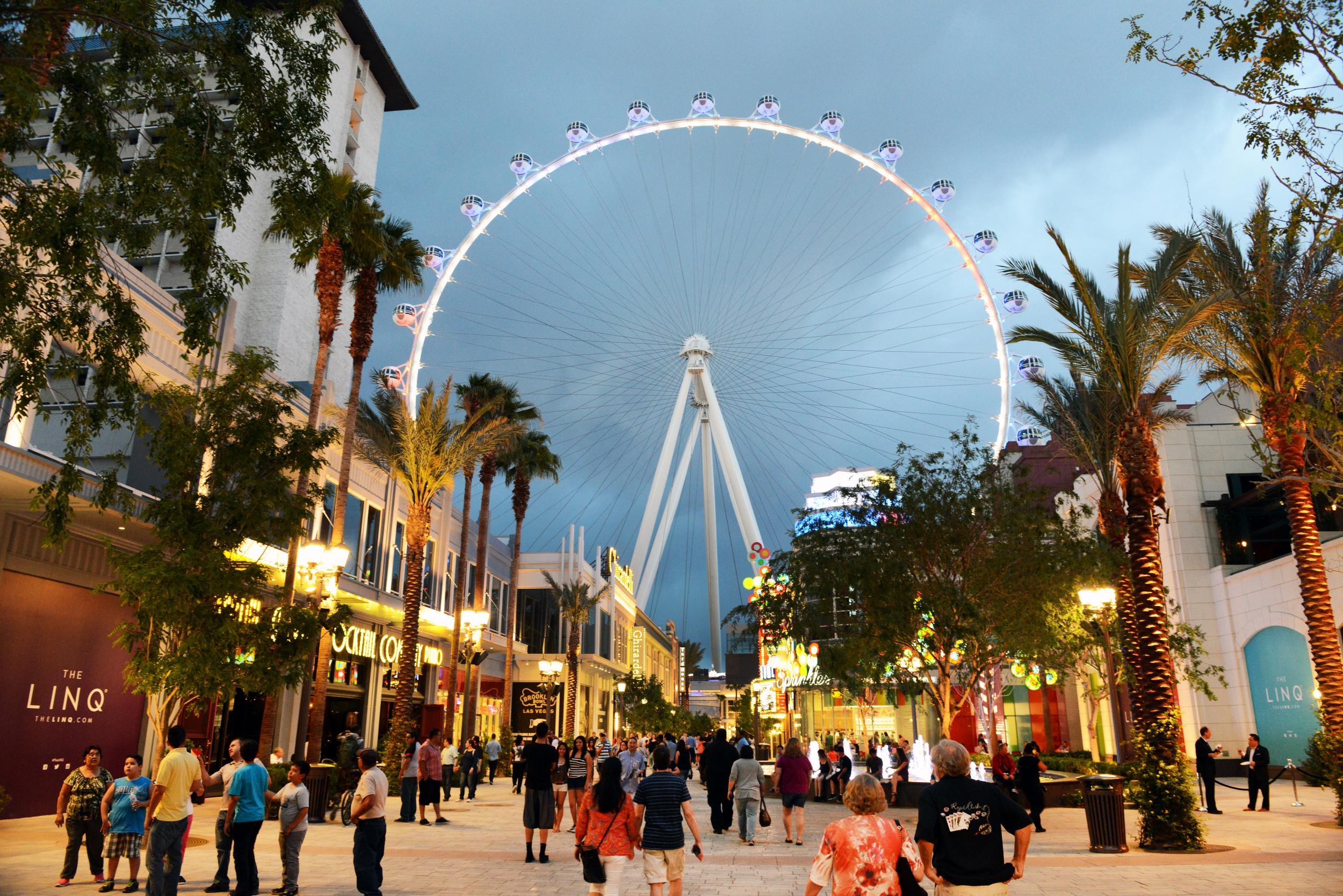 The High Roller is the world's tallest observation wheel