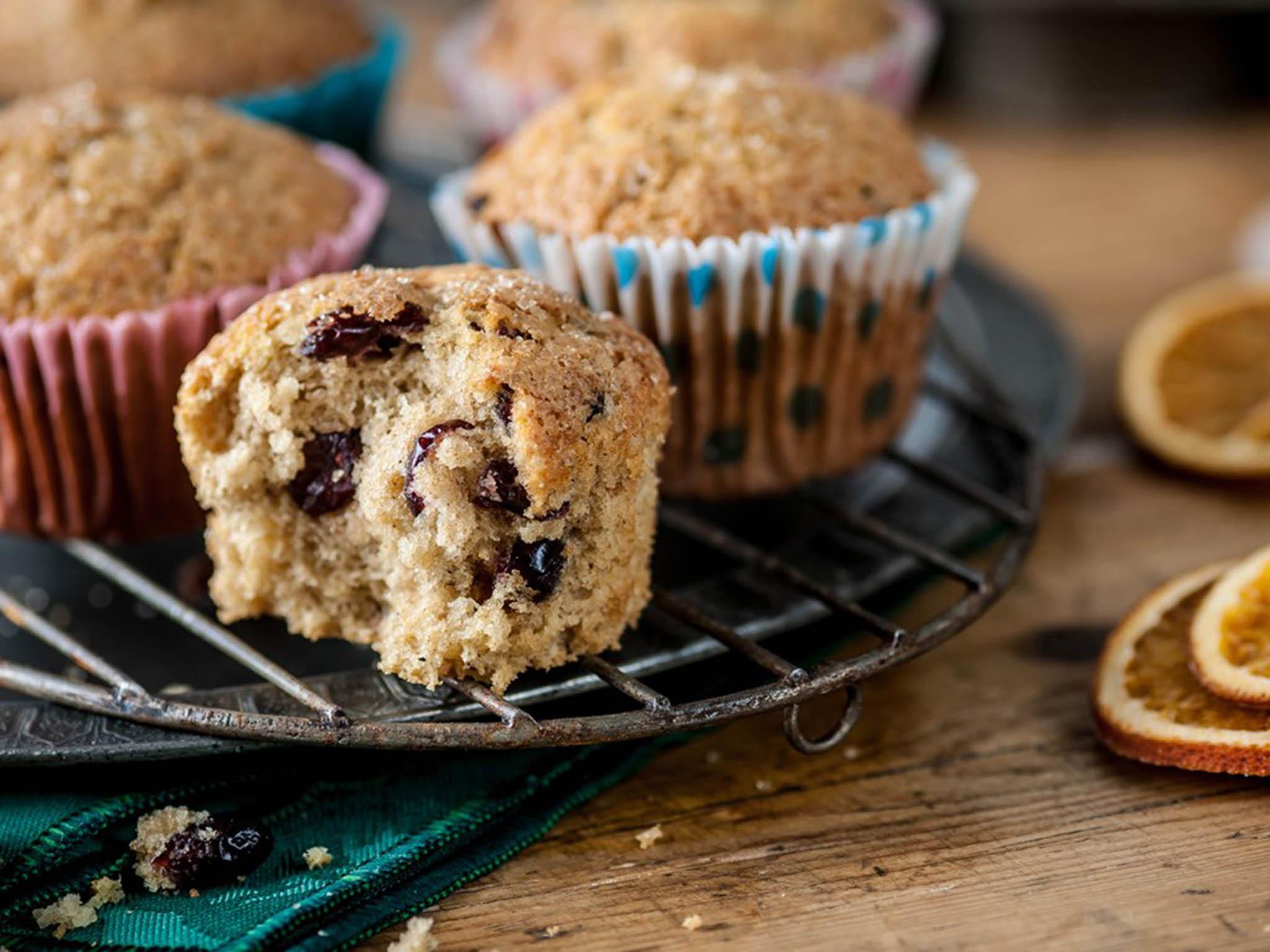 With cinnamon, clementine and nutmeg, these muffins taste of Christmas