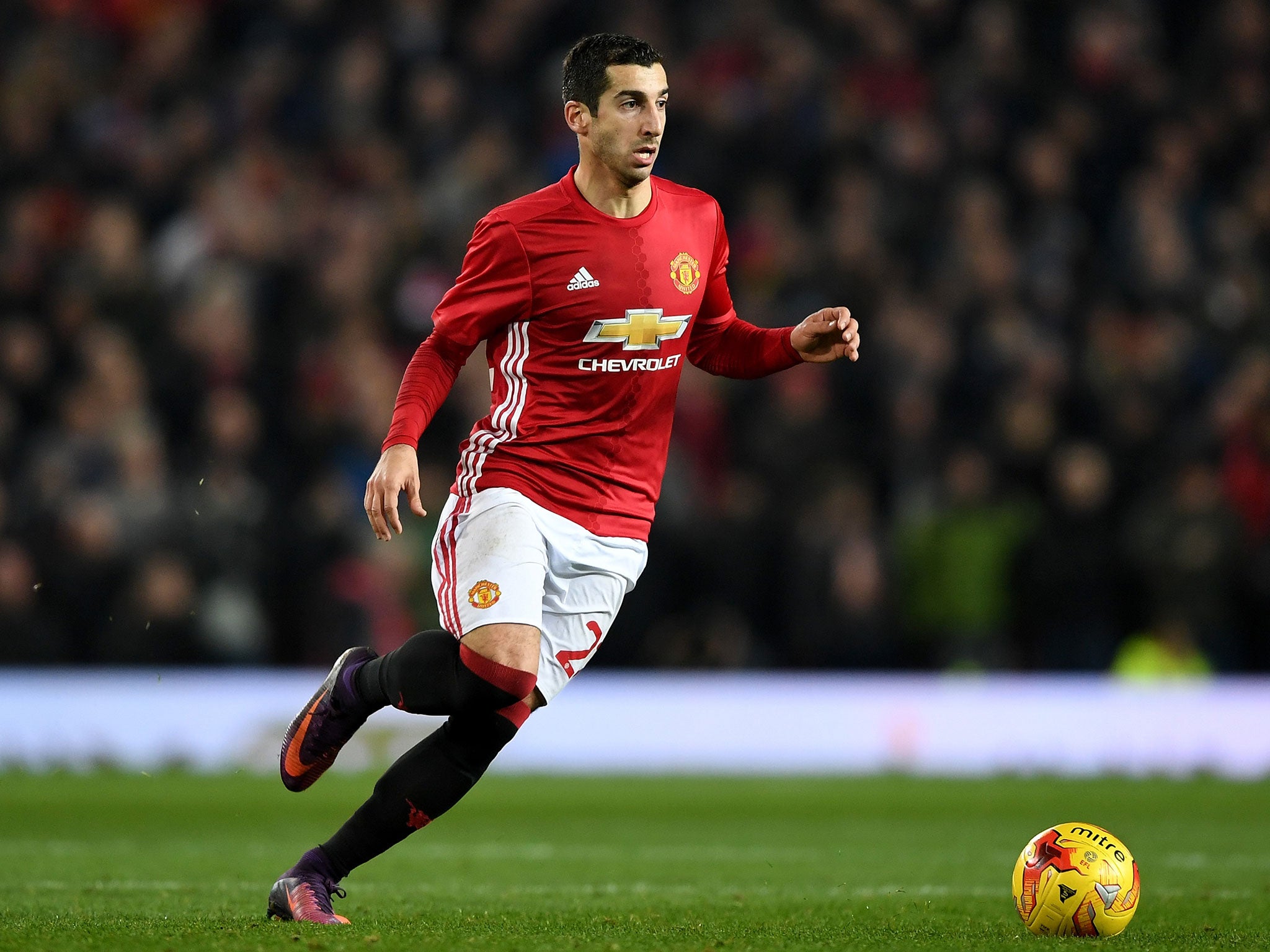 &#13;
Mkhitaryan is starting to find his feet &#13;