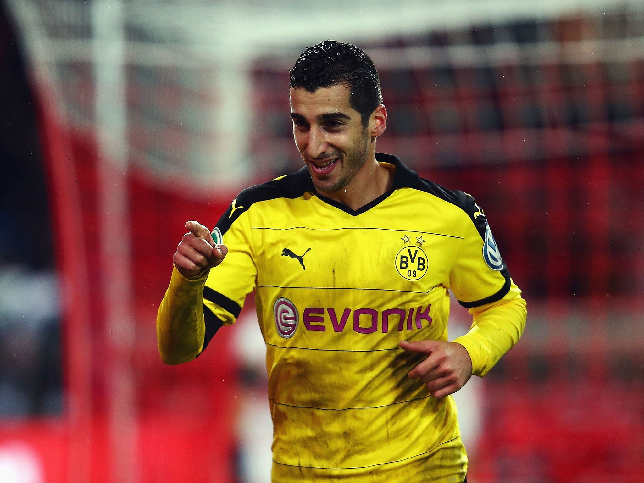 Mkhitaryan enjoyed three successful years at Dortmund before joining United