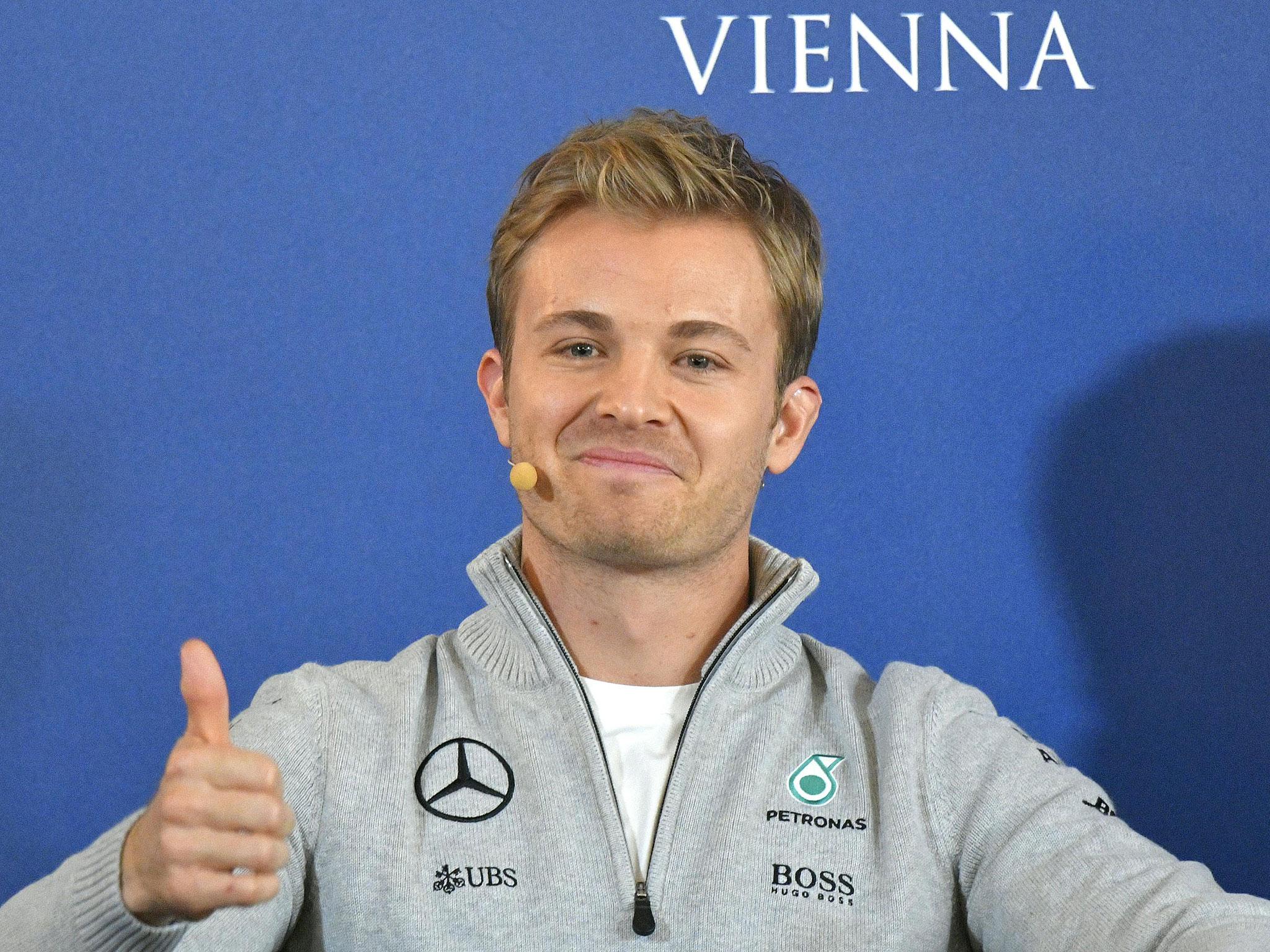 Rosberg retired from F1 last December