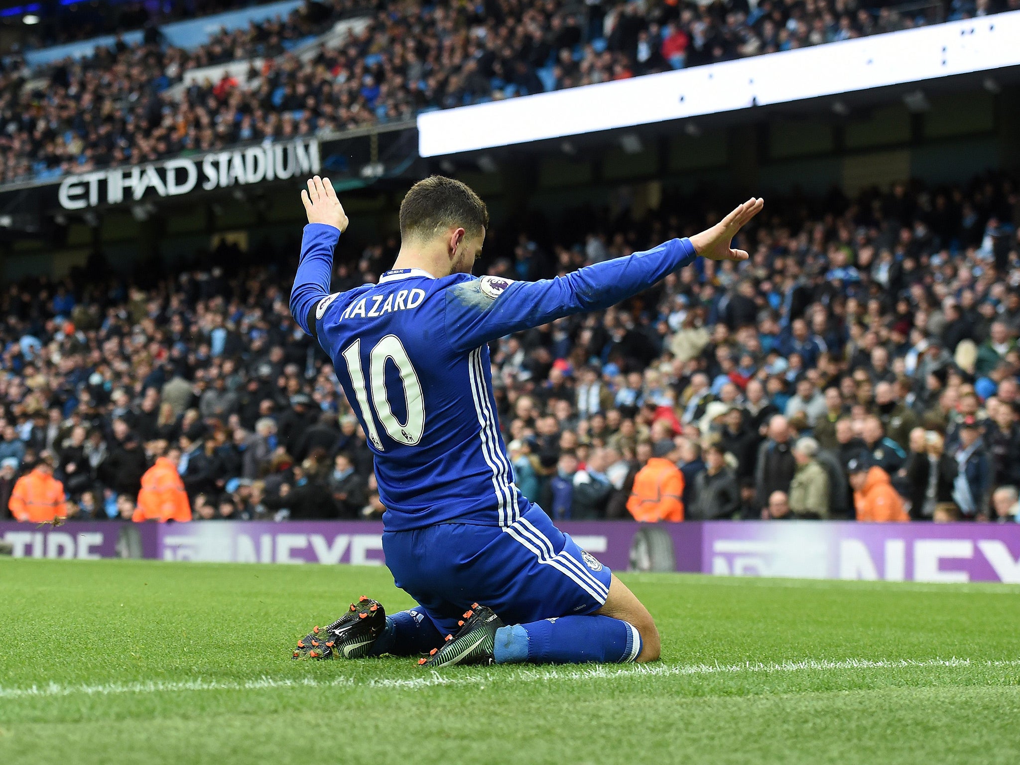 Hazard wrapped the three points up with a strike in added-on time