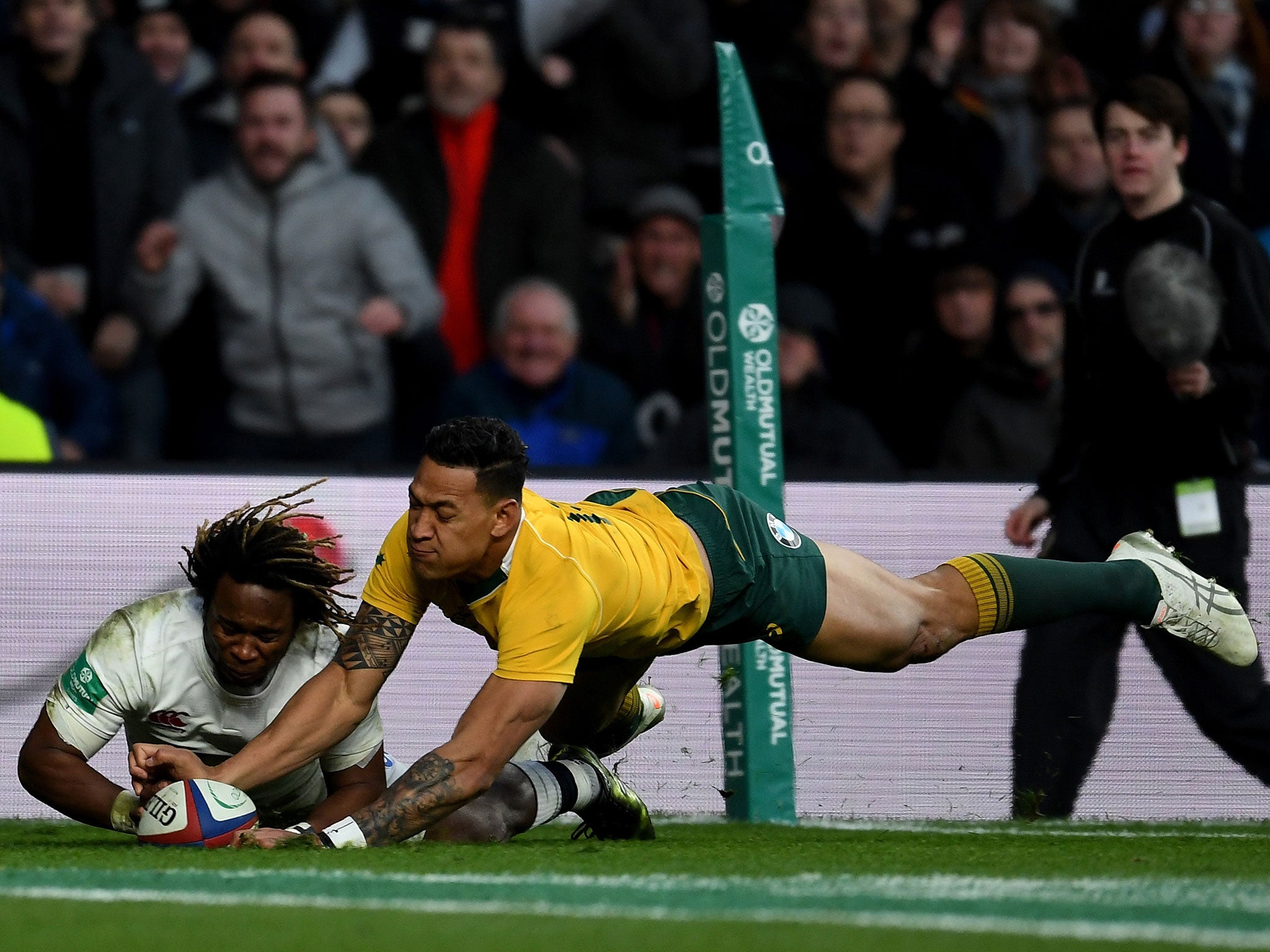 Yarde has scored eight tries in 13 Tests for England