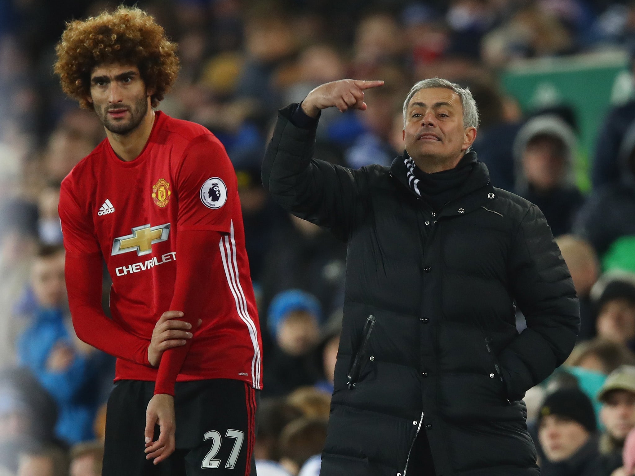 Mourinho explained the reasoning behind Fellaini's introduction