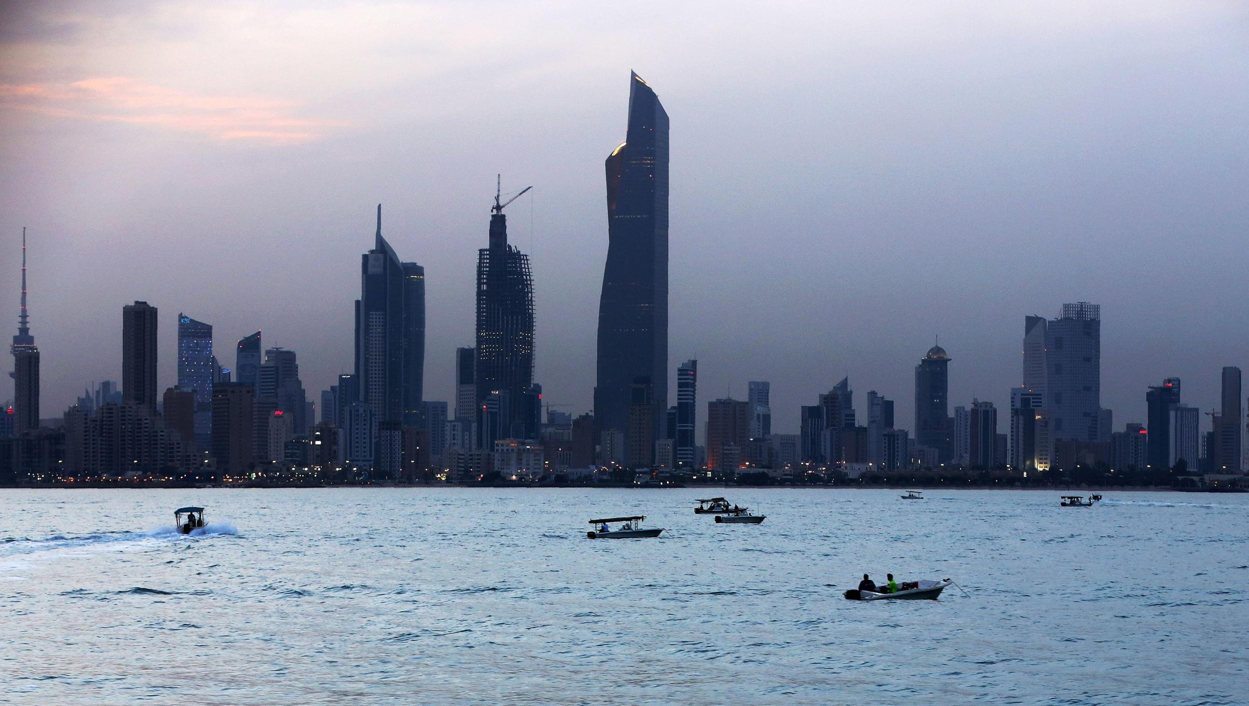 Kuwait City's skyline