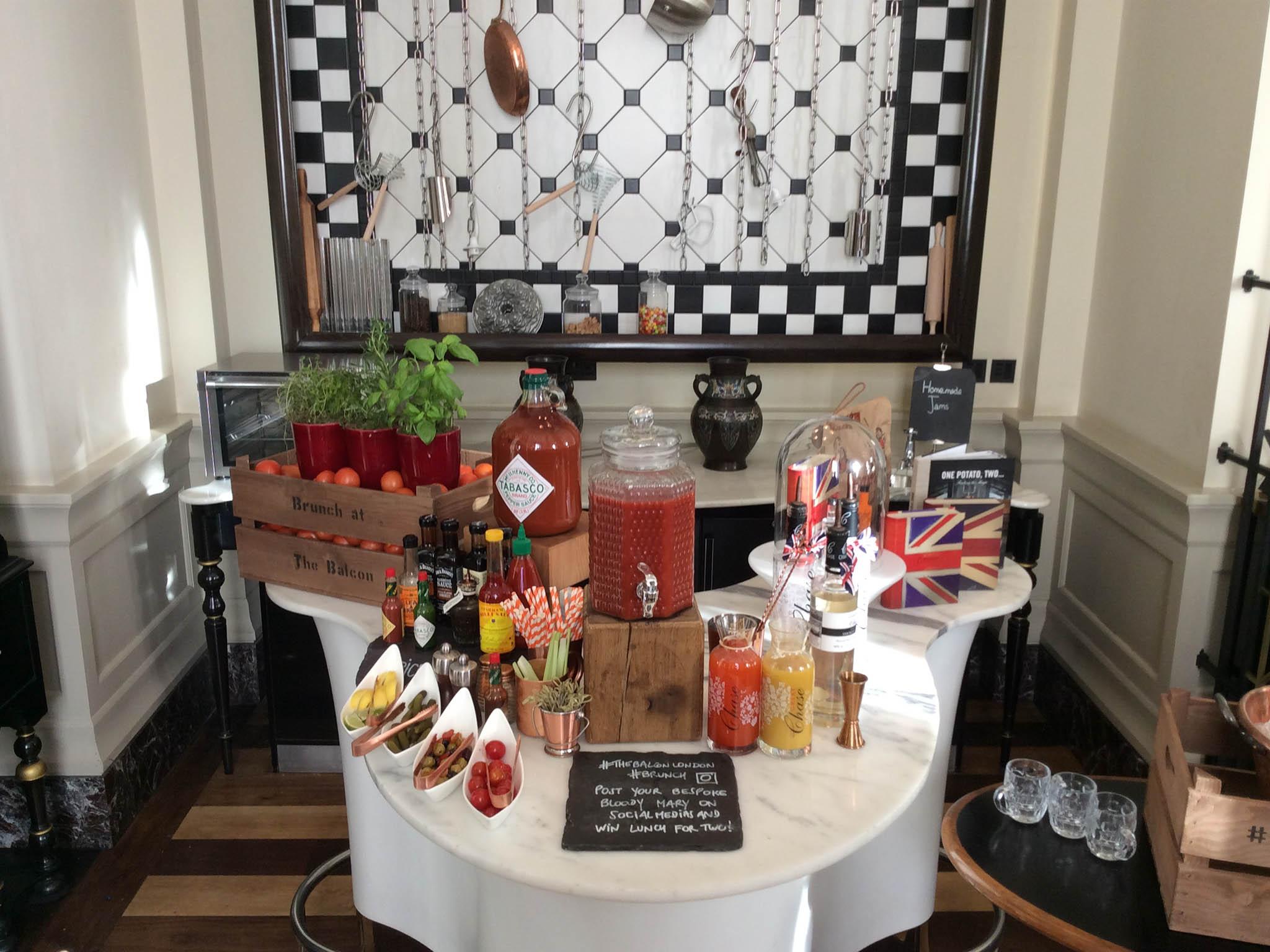 Try leaving the do-it-yourself Bloody Mary bar