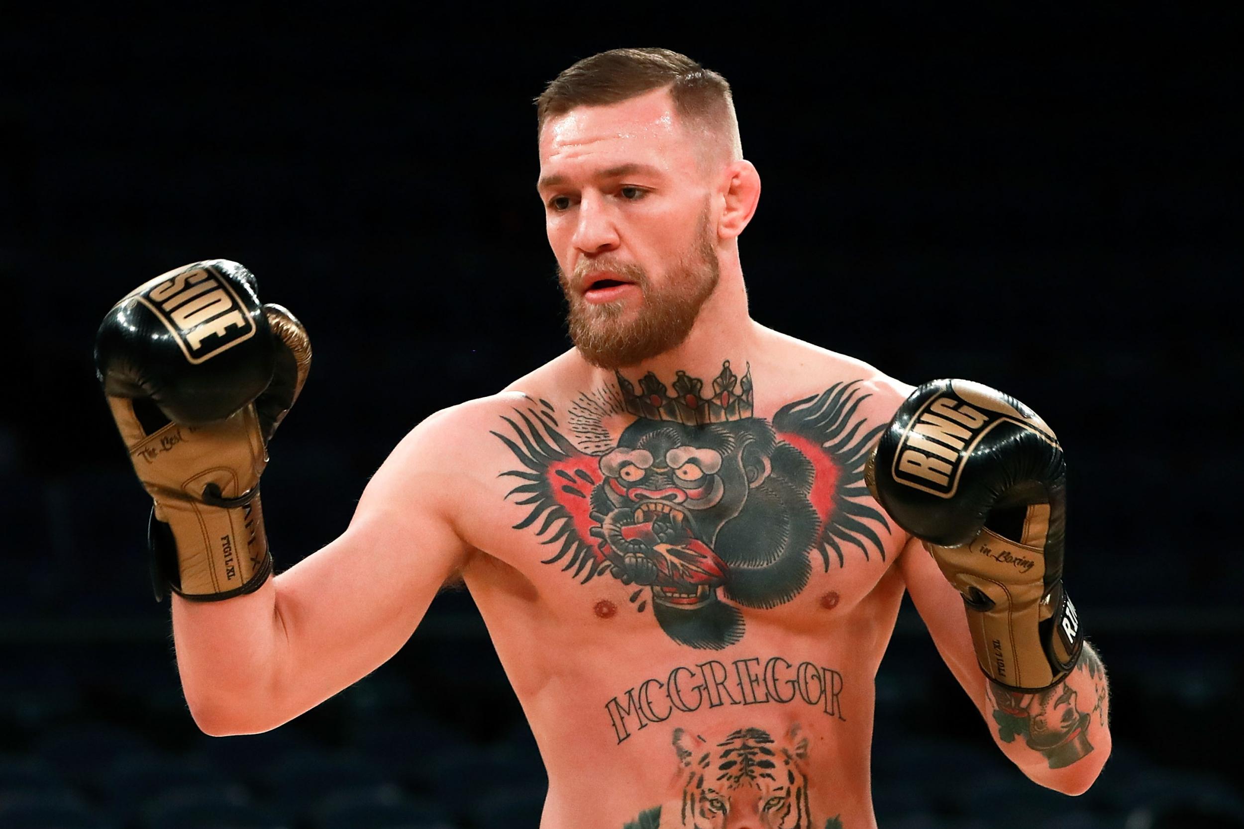 &#13;
McGregor has been granted a Californian boxing licence (Getty)&#13;