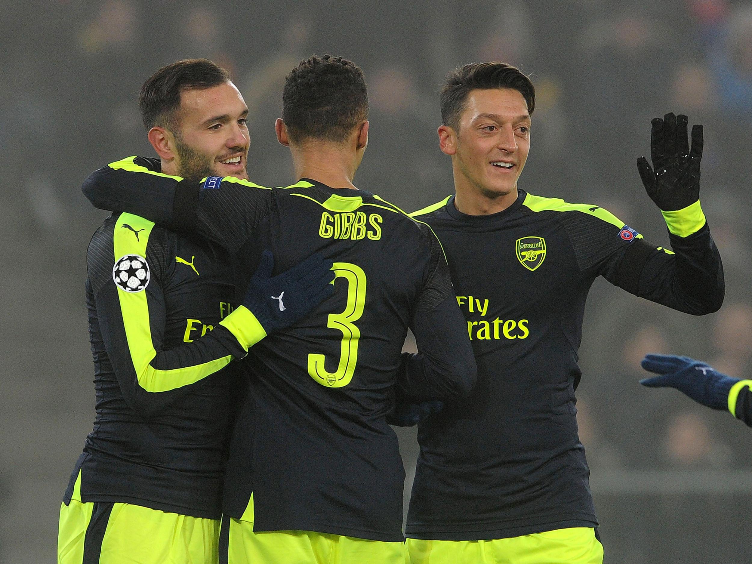 Gibbs set up Perez for all three goals