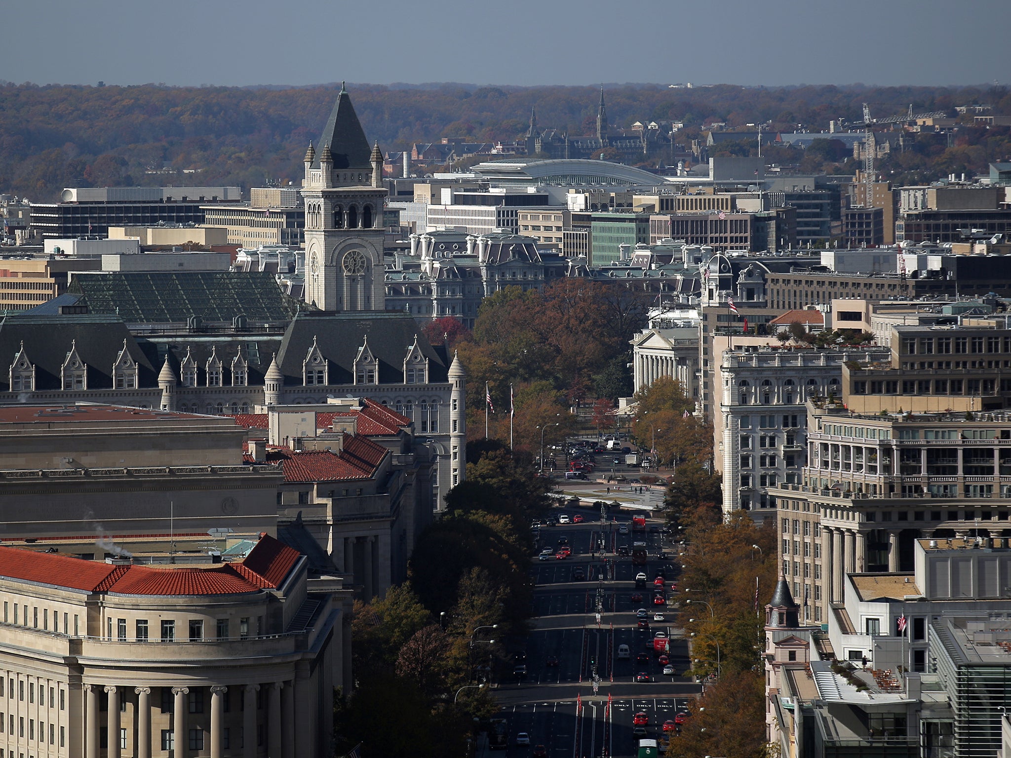 The recently-completed Trump International Hotel in Washington, D.C.