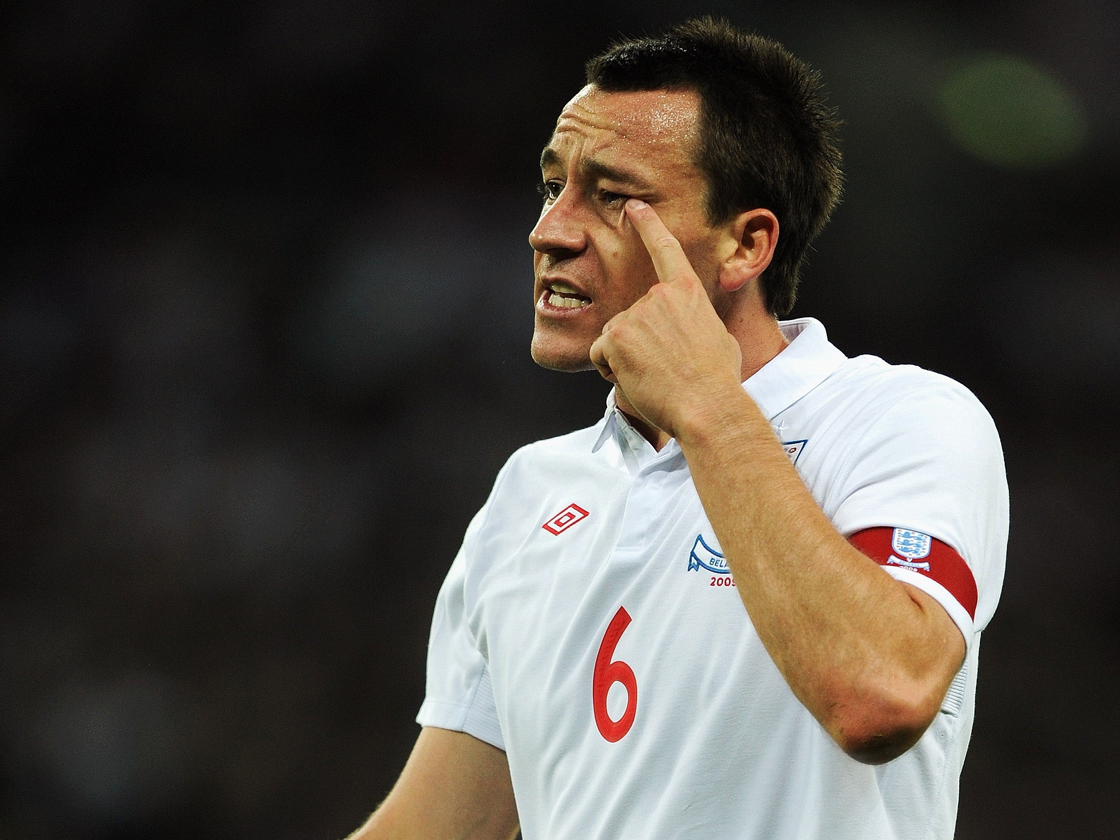 Terry retired from international duty in 2012 after accusing the FA of treating him poorly