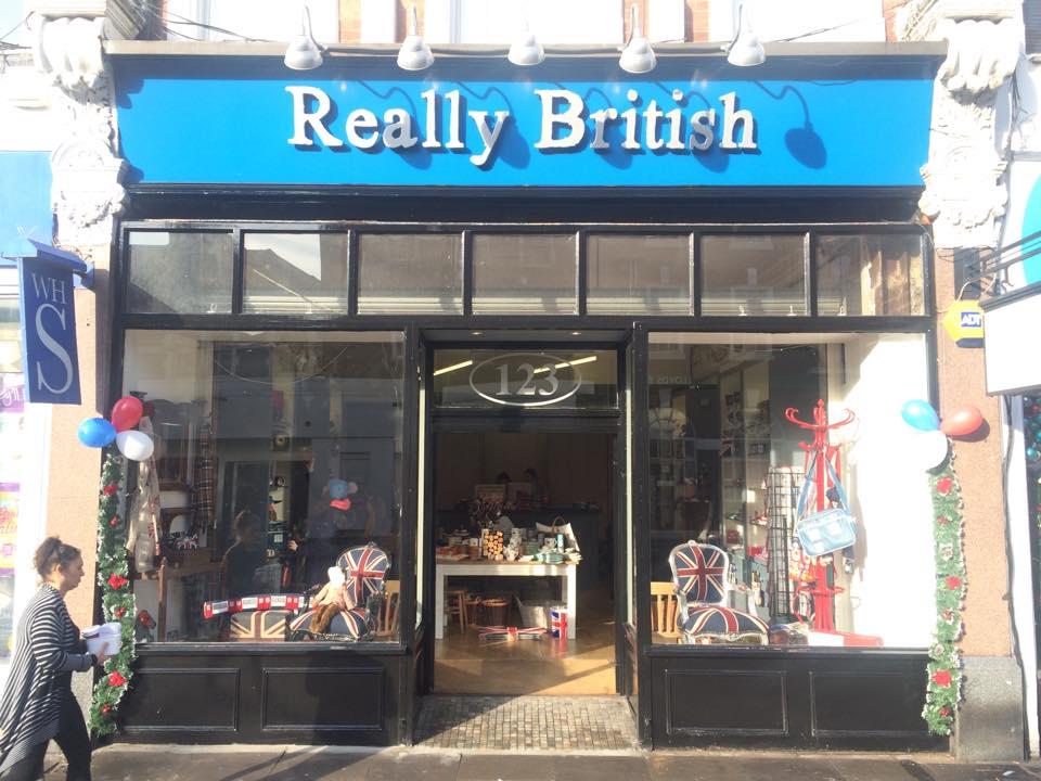 'Really British' opened in Muswell Hill at the end of November has recieved a barrage of abuse for it's 'divisive' name