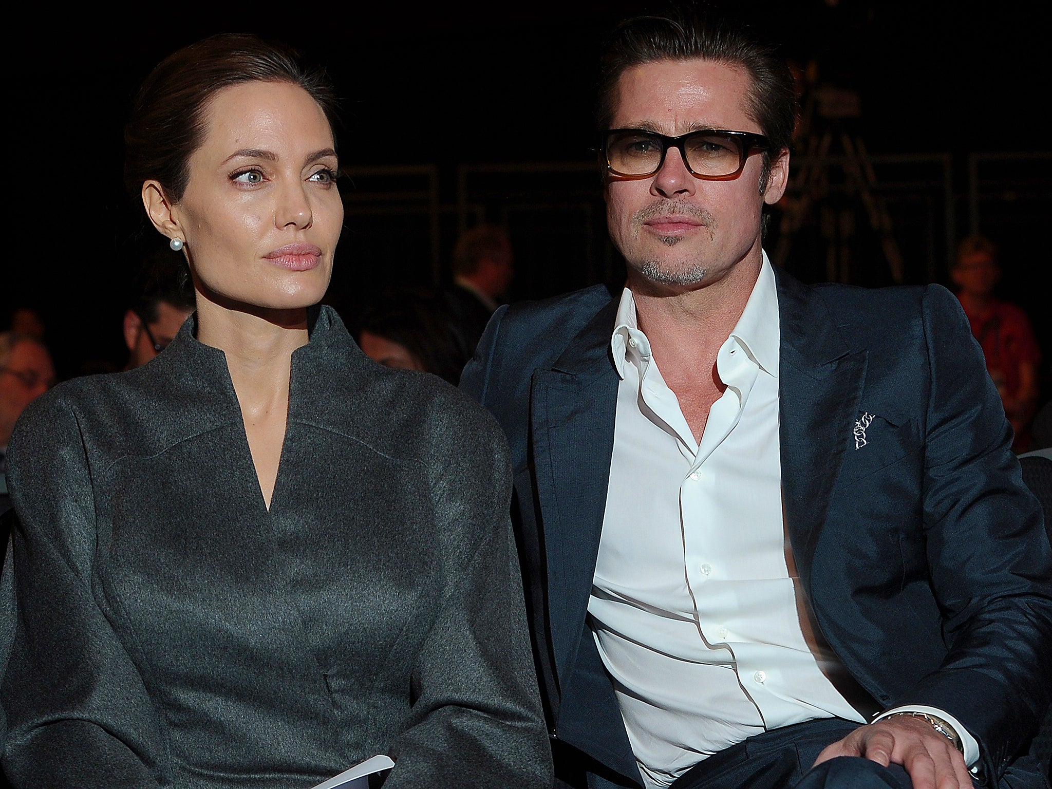 Angelina Jolie and Brad Pitt