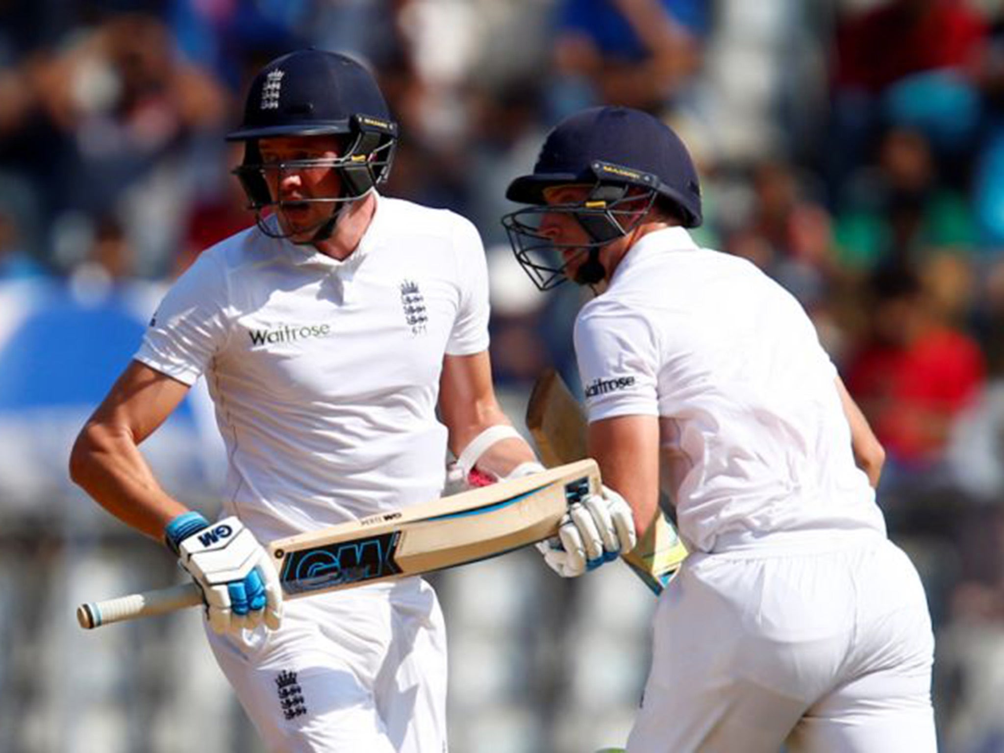 Ball was an unlikely source of support for Buttler on the ninth wicket