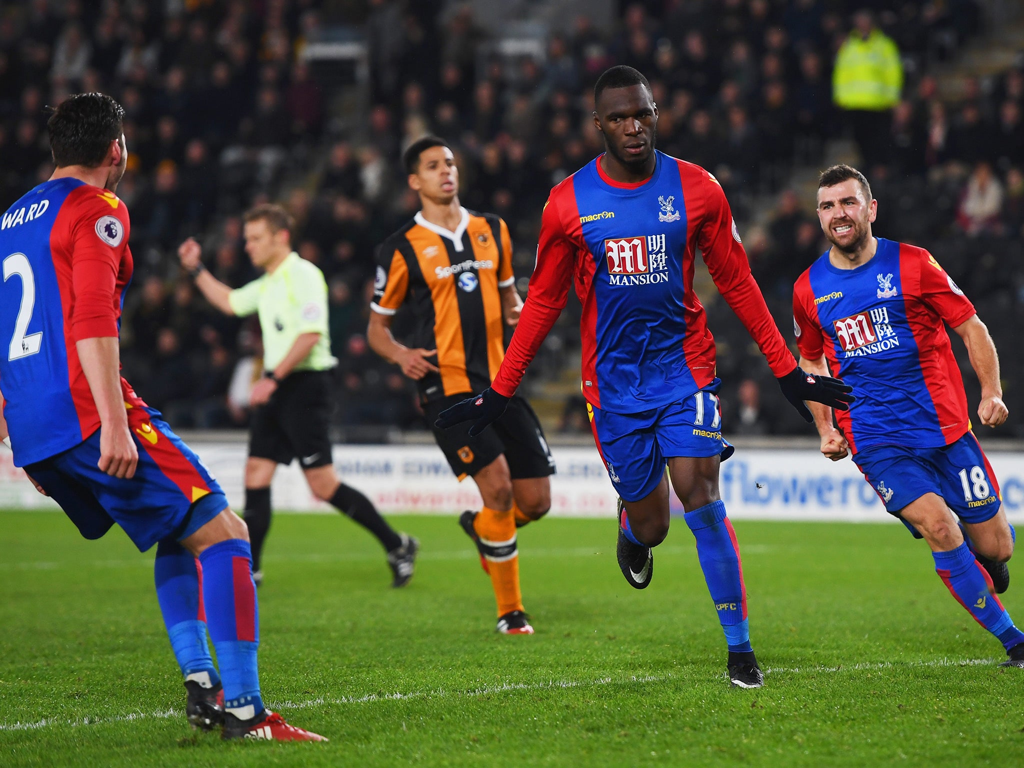 Benteke found an equaliser for Palace from the spot