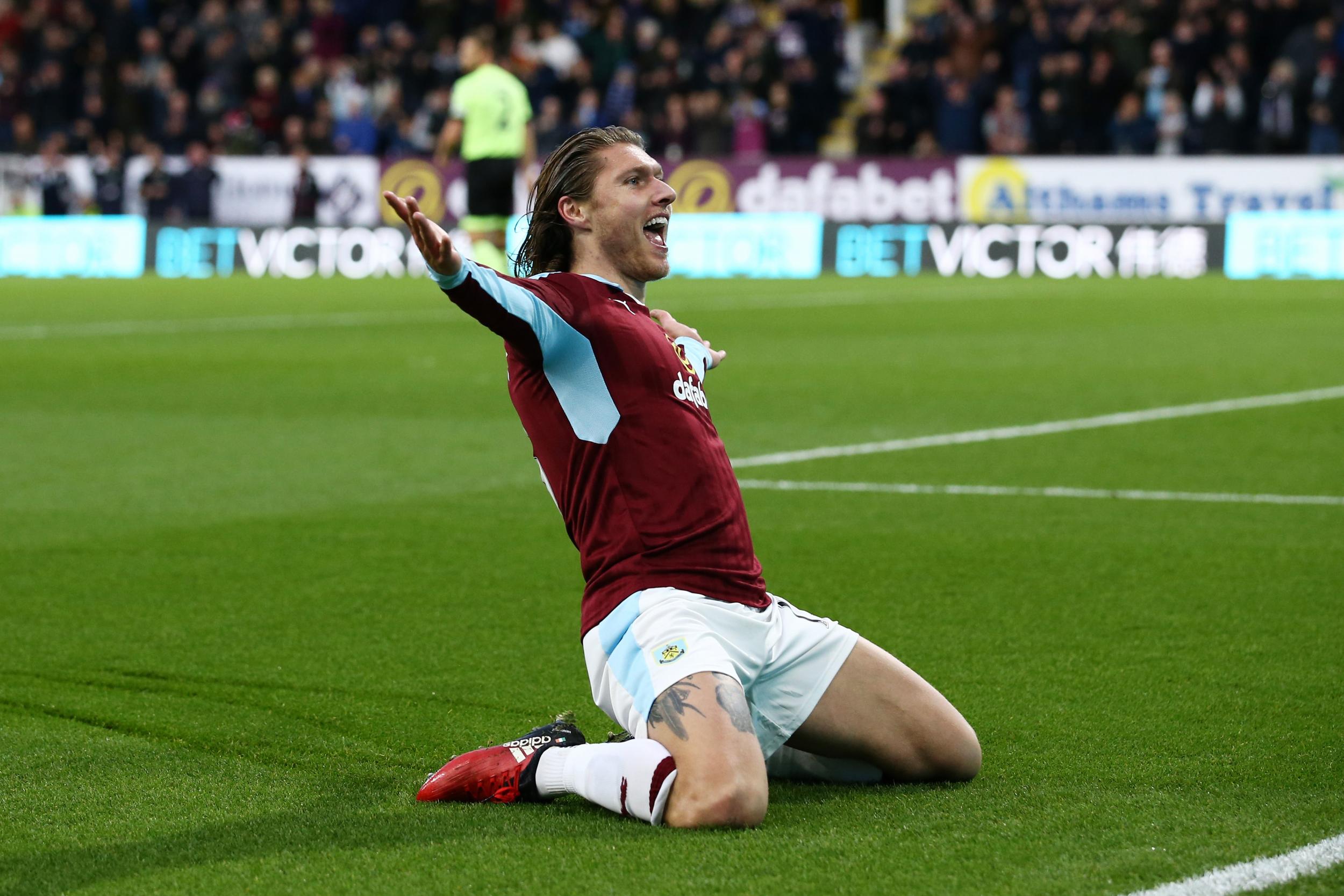 Jeff Hendrick's sublime volley gives Burnley an early lead