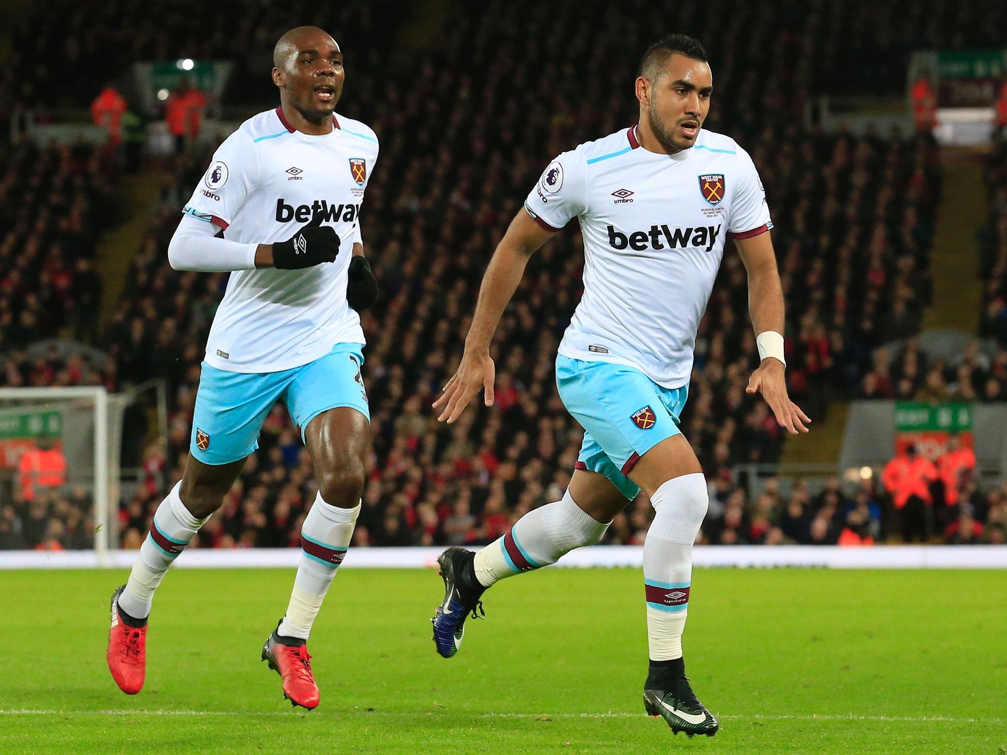 Payet levelled with a whipped free-kick