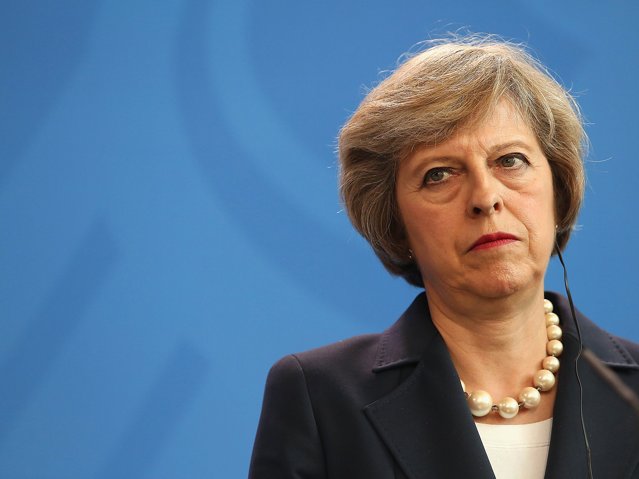 Prime Minister Theresa May with her husband Philip outside 10 Downing Street – but how long will she be in residence?