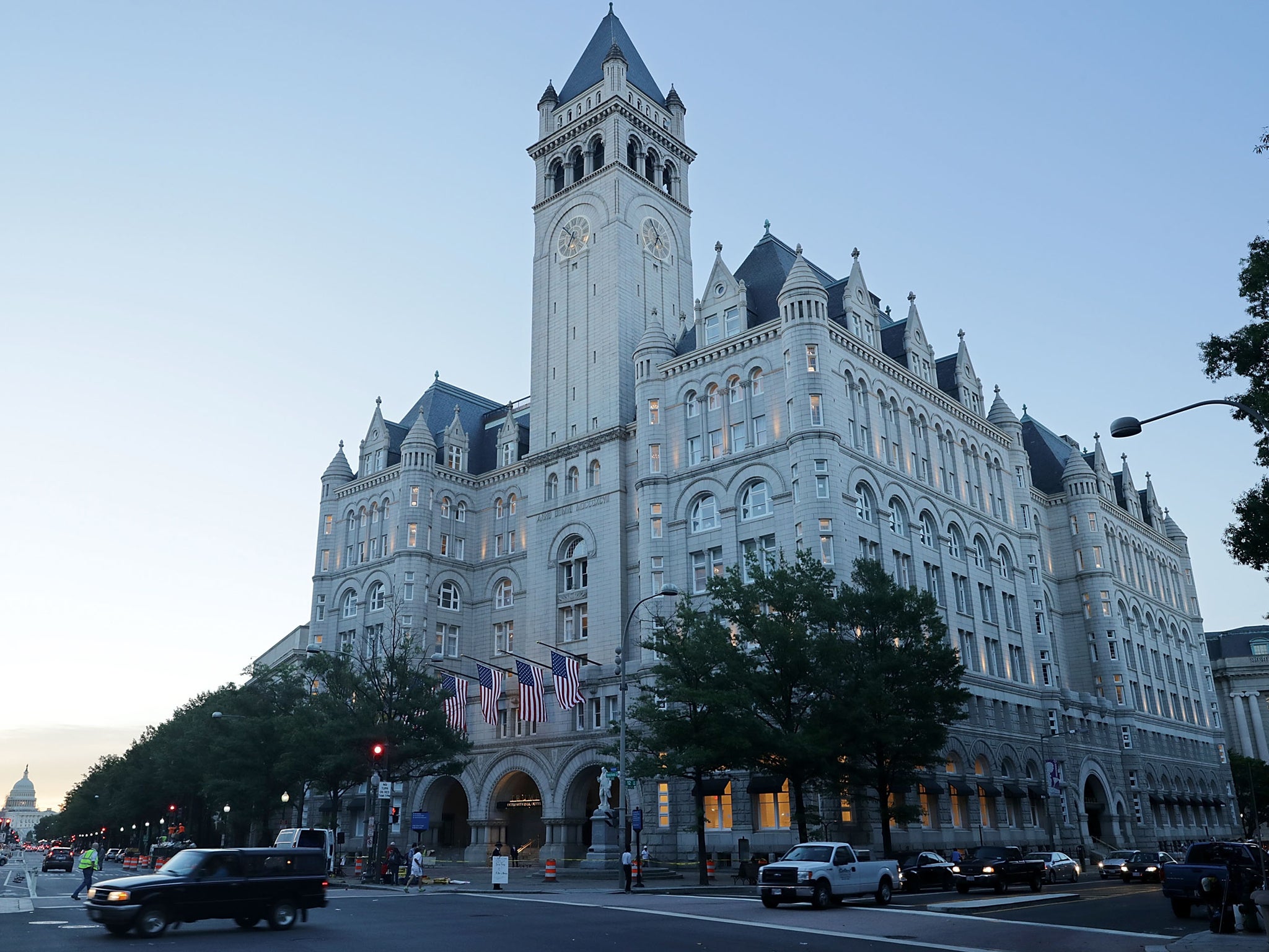 The Trump International Hotel opened in September amid worries of potential conflicts of interest